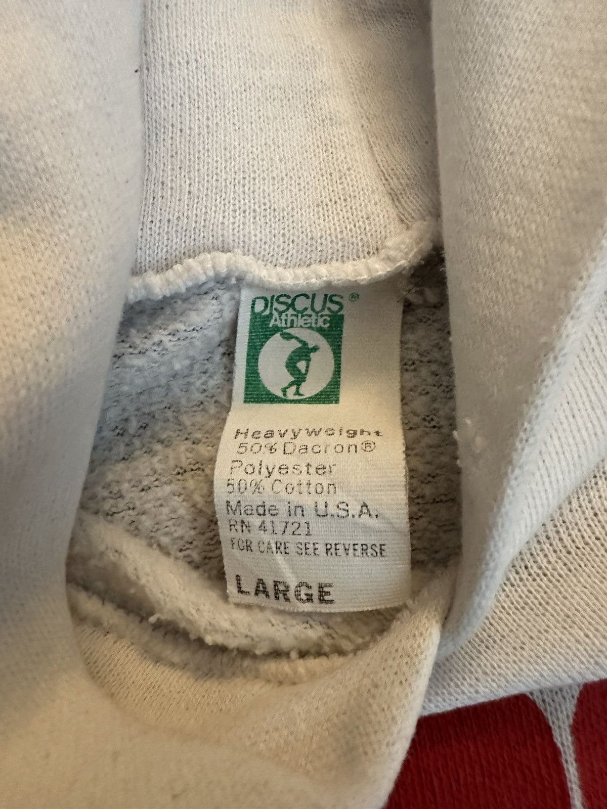 Russell Athletic × Vintage Vintage Hoodie 70s 80s 90s Size US L / EU 52-54 / 3 - 3 Thumbnail