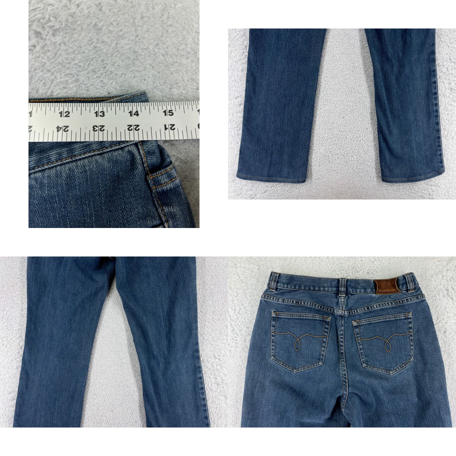 Ralph Lauren Ralph Lauren Jeans Women Bootcut Denim 26x28.5 Blue Cotton Blend 6 Regular 5-Pocket USA Classic Modern Size 28" / US 6 / IT 42 - 9 Thumbnail