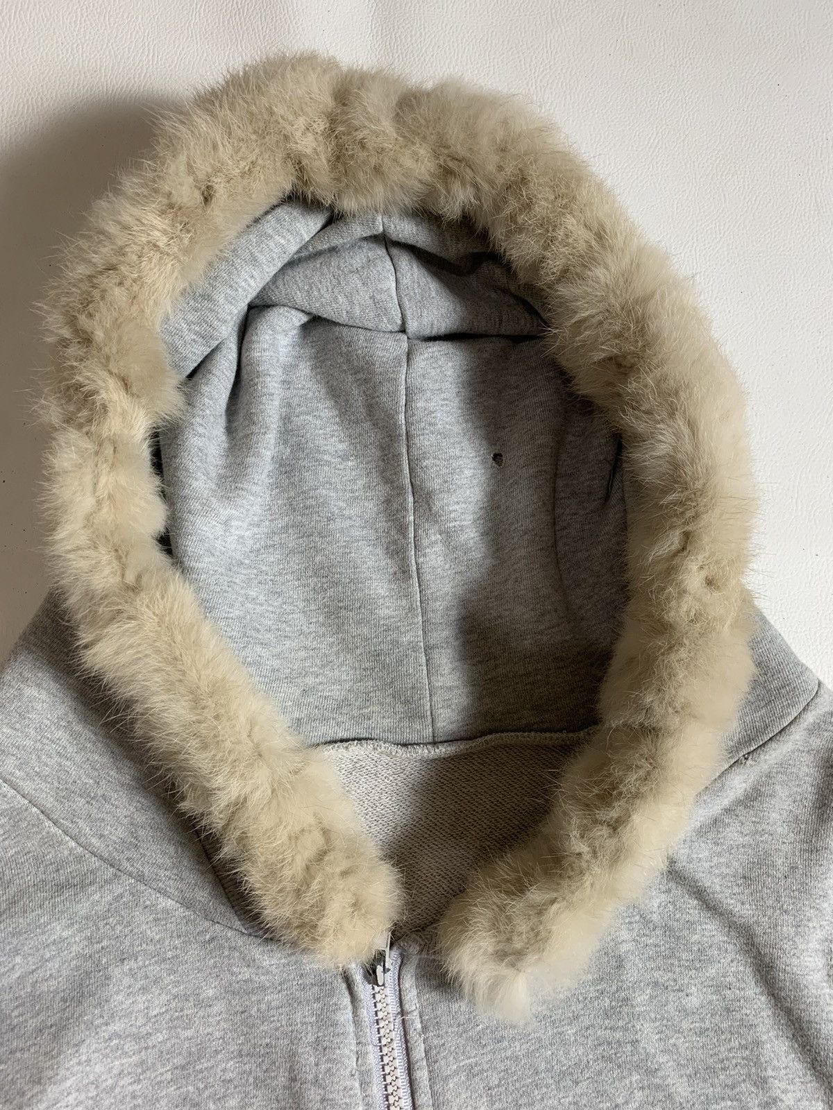Hysteric Glamour × If Six Was Nine × Le Grande Bleu (L.G.B.) Faux Fur Japanese Brand Zip Hoodie Ifsixwasnine Lgb Style Size US M / EU 48-50 / 2 - 3 Thumbnail