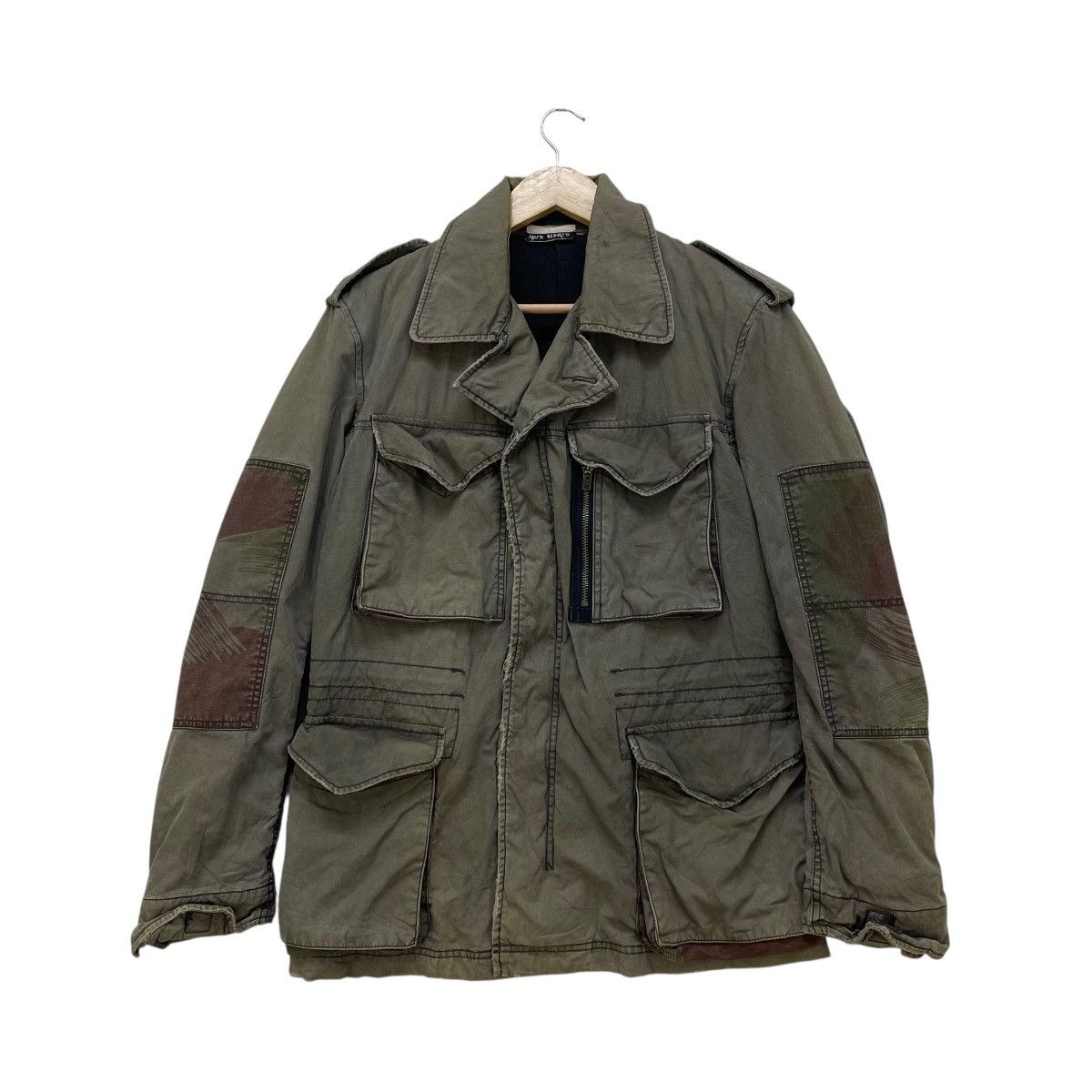 45rpm 💥Japanese Brand Back Number Type Military Jacket Size US M / EU 48-50 / 2 - 1 Thumbnail