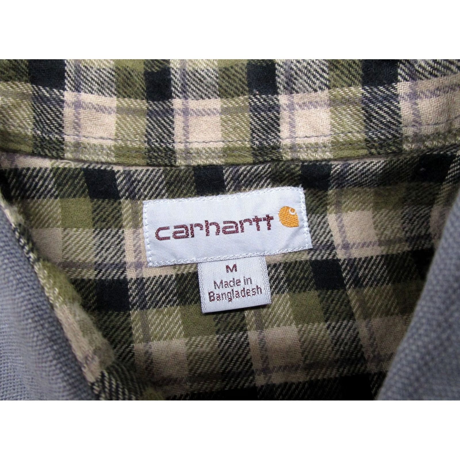 Carhartt Carhartt Jacket Mens M Gray Canvas Shirt Jacket Lined 100590 Workwear 90s Outdoor Pockets Size US M / EU 48-50 / 2 - 2 Thumbnail