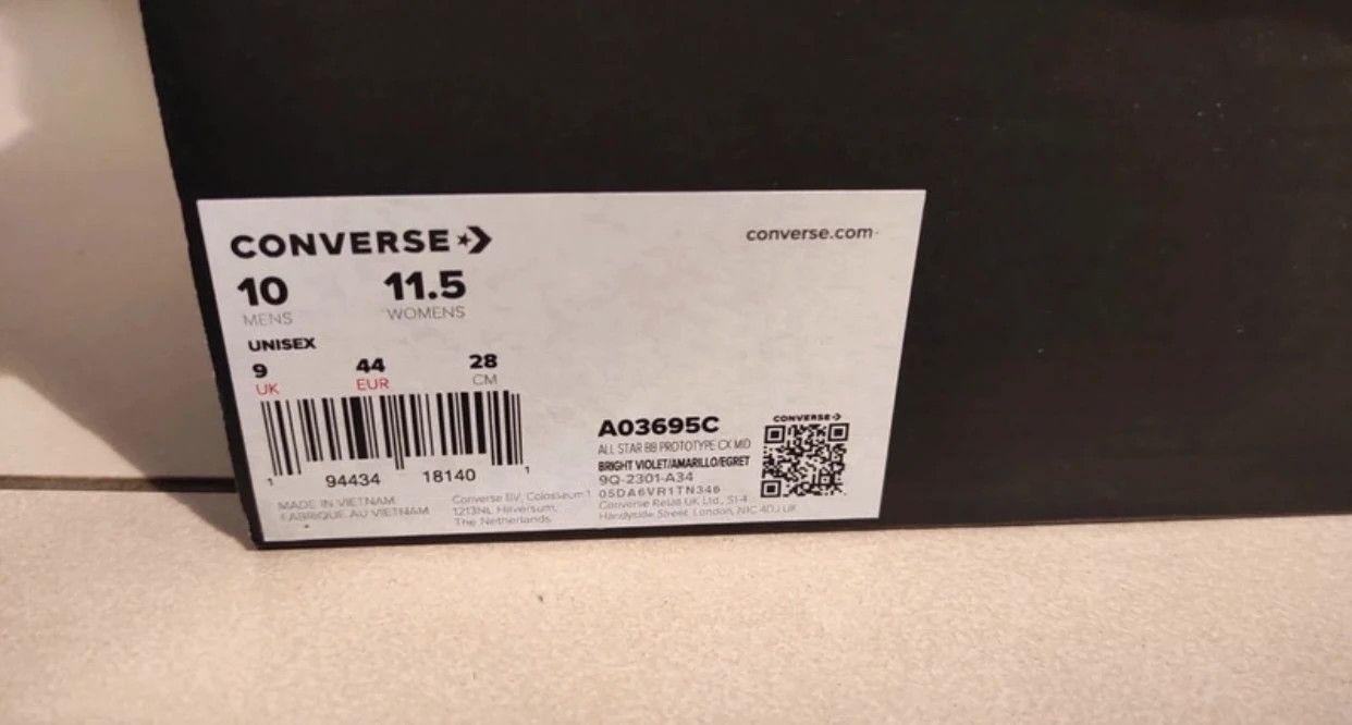 Converse Converse all star bb prototype CX mid t44 Size US 11 / EU 44 - 9 Thumbnail