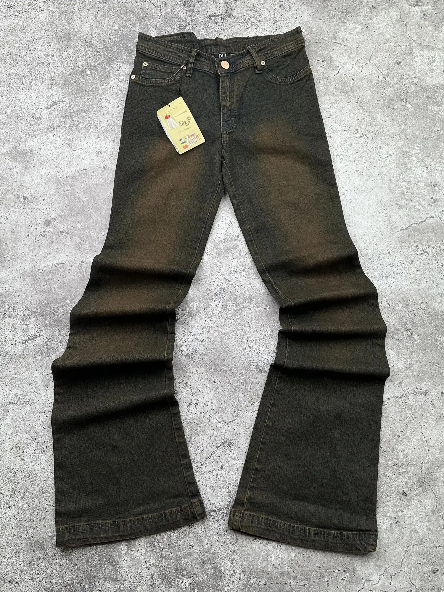 Japanese Brand Vintage Flare Faded Jeans C544(V265) Size 25" / US 0 / IT 36 - 1 Thumbnail