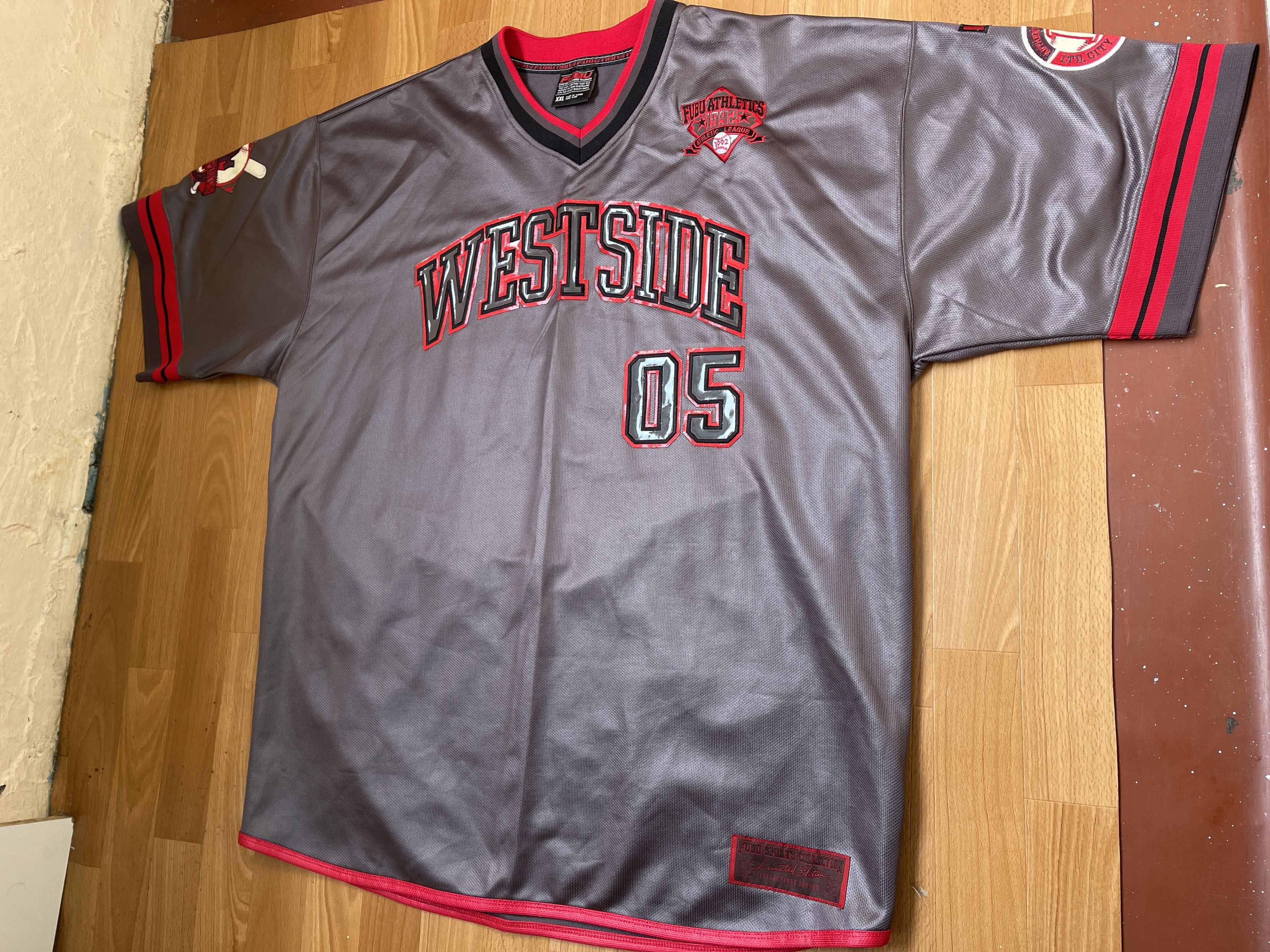 Fubu FUBU jersey vintage hip hop t-shirt WestSide City Series XXL Size US XXL / EU 58 / 5 - 4 Thumbnail