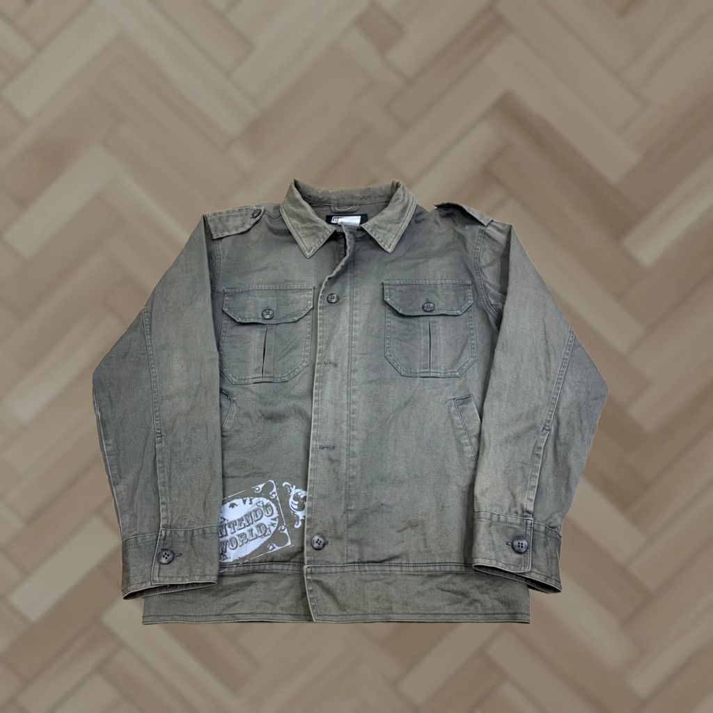 Nintendo Bishop Military Jacket Men S Green Nintendo World Distress 13291 Small Green Military Jacket Men S Nintendo World Distress 13291 Size US S / EU 44-46 / 1 - 1 Thumbnail