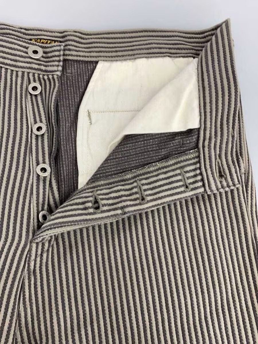 Kapital Striped Work Pants Size US 34 / EU 50 - 3 Thumbnail