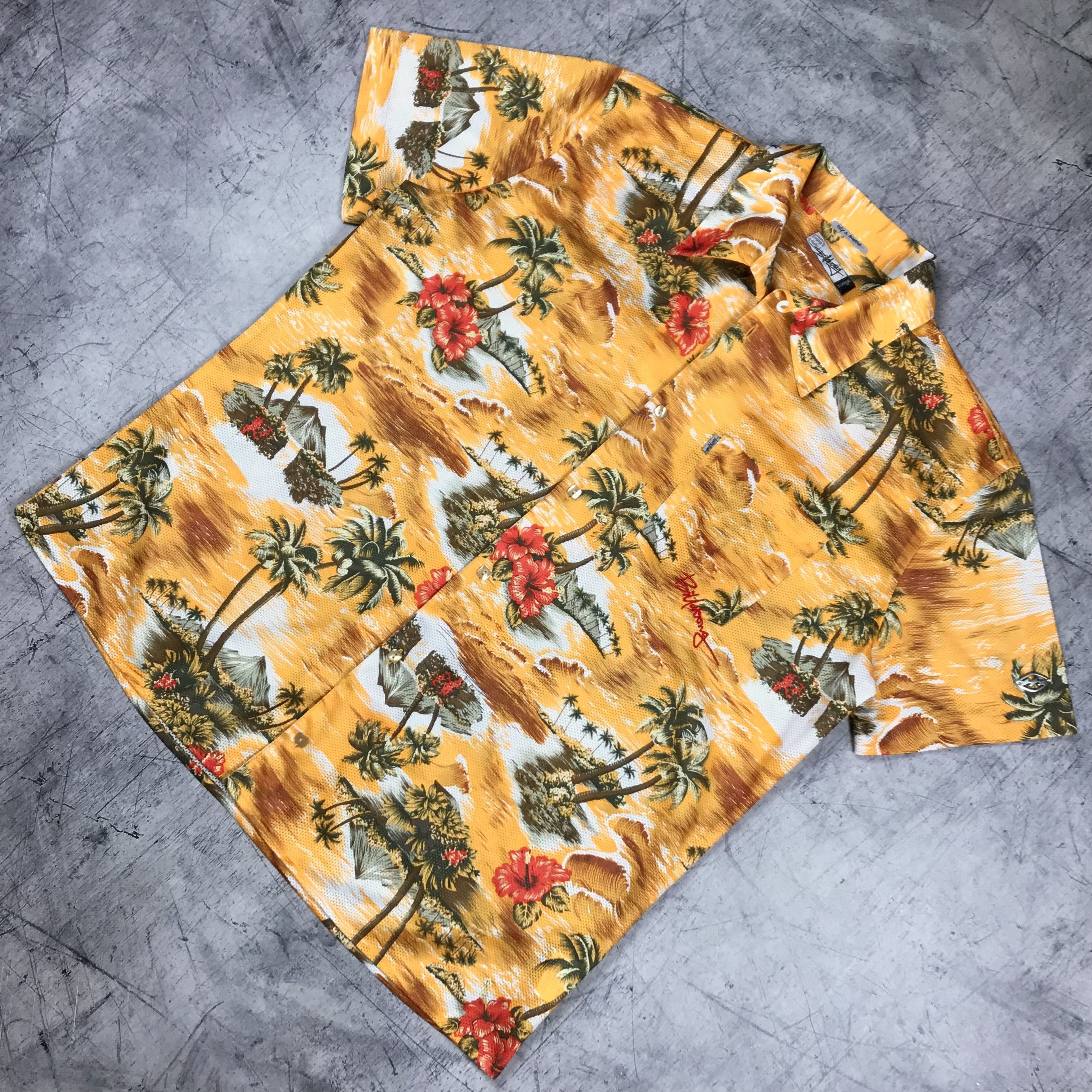 Billabong Y2K Billabong Hong Kong Hawaii SS Shirt Size US XL / EU 56 / 4 - 4 Thumbnail