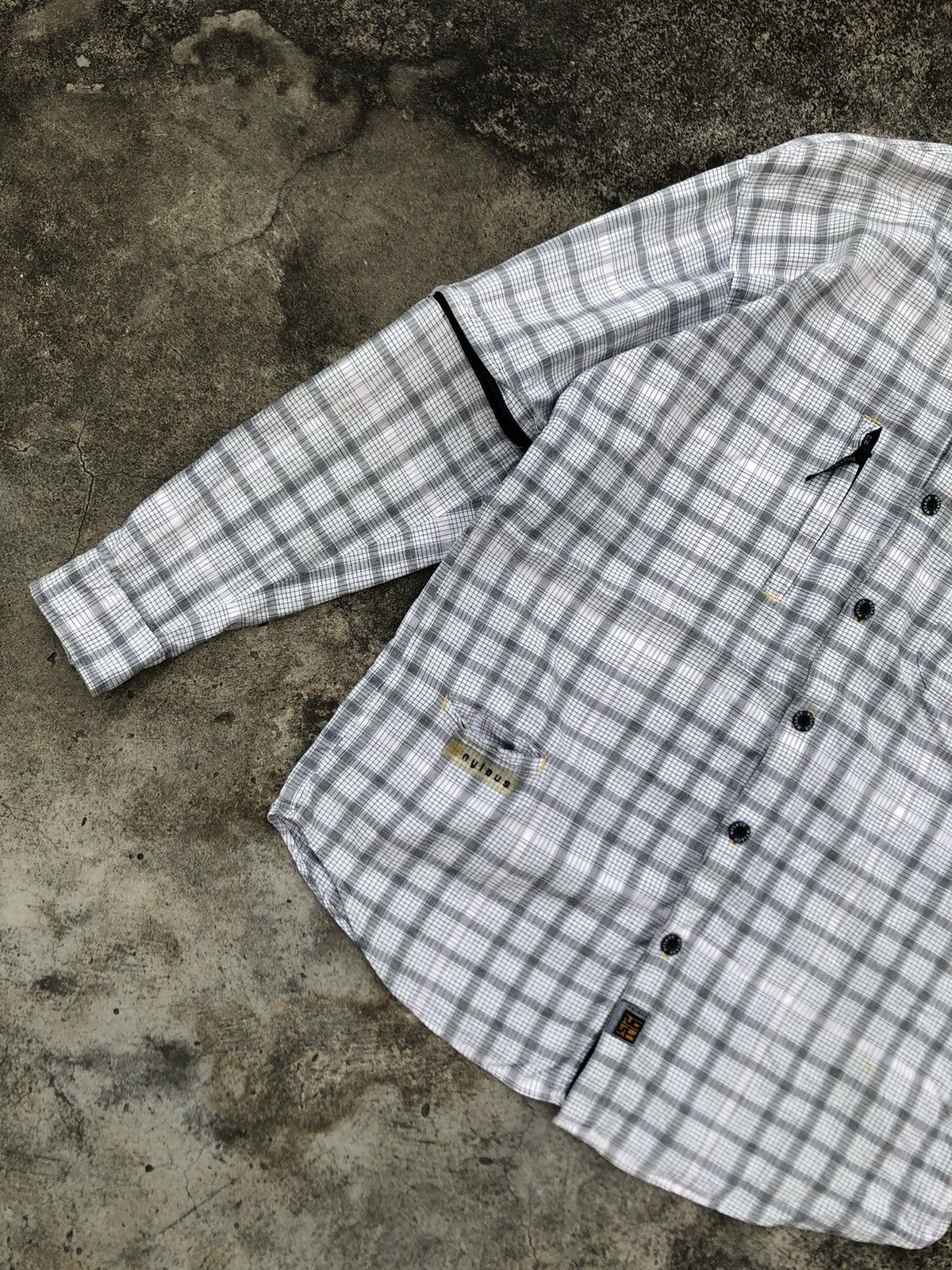 Japanese Brand × Vintage NYlAUS SHIRT Size US L / EU 52-54 / 3 - 5 Thumbnail