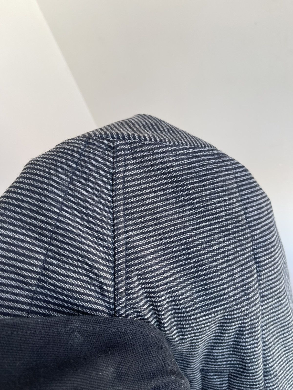 Brixton Brixton Cass Canvas Collar Striped Quilted Jacket Black Grey Size US M / EU 48-50 / 2 - 18 Thumbnail