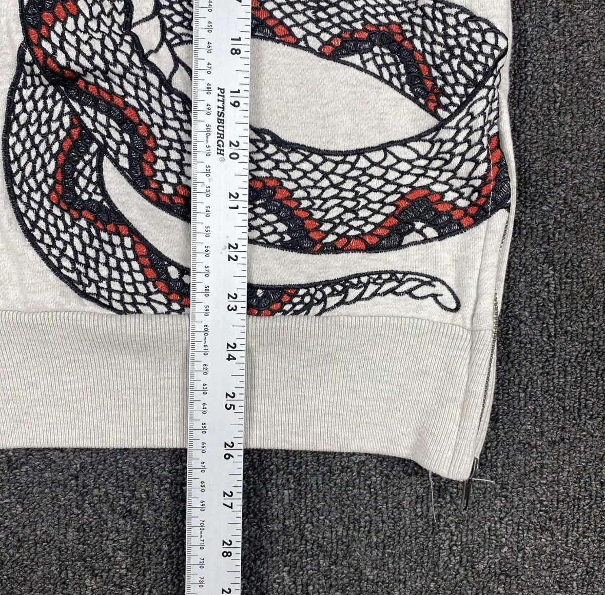 Other IRO OCHI Mens Graphic Embroidered Zip Sides Size Medium Size US M / EU 48-50 / 2 - 2 Thumbnail