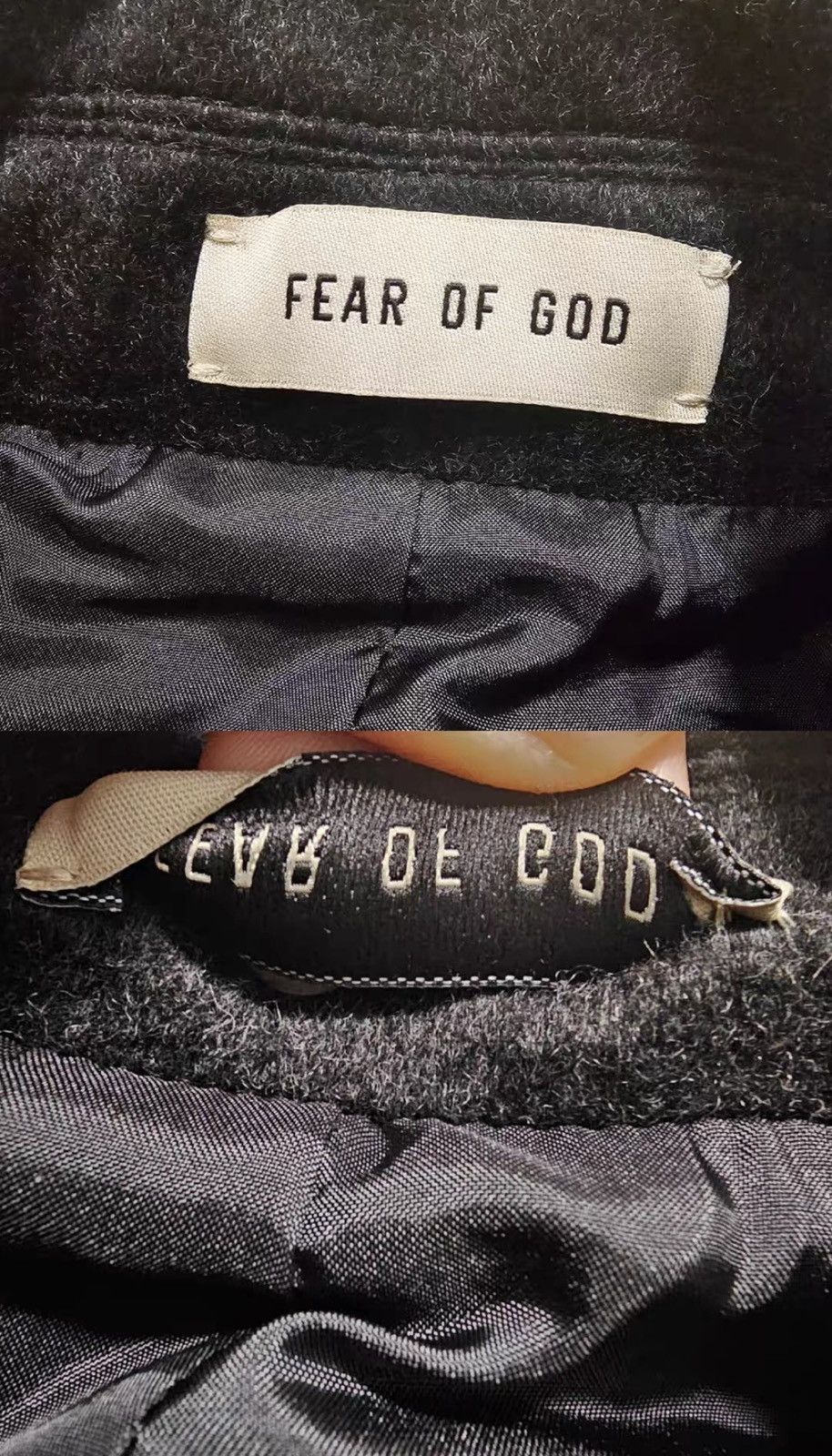 Fear of God Fear of God Eternal Gray Wool Coat. Size US S / EU 44-46 / 1 - 3 Thumbnail