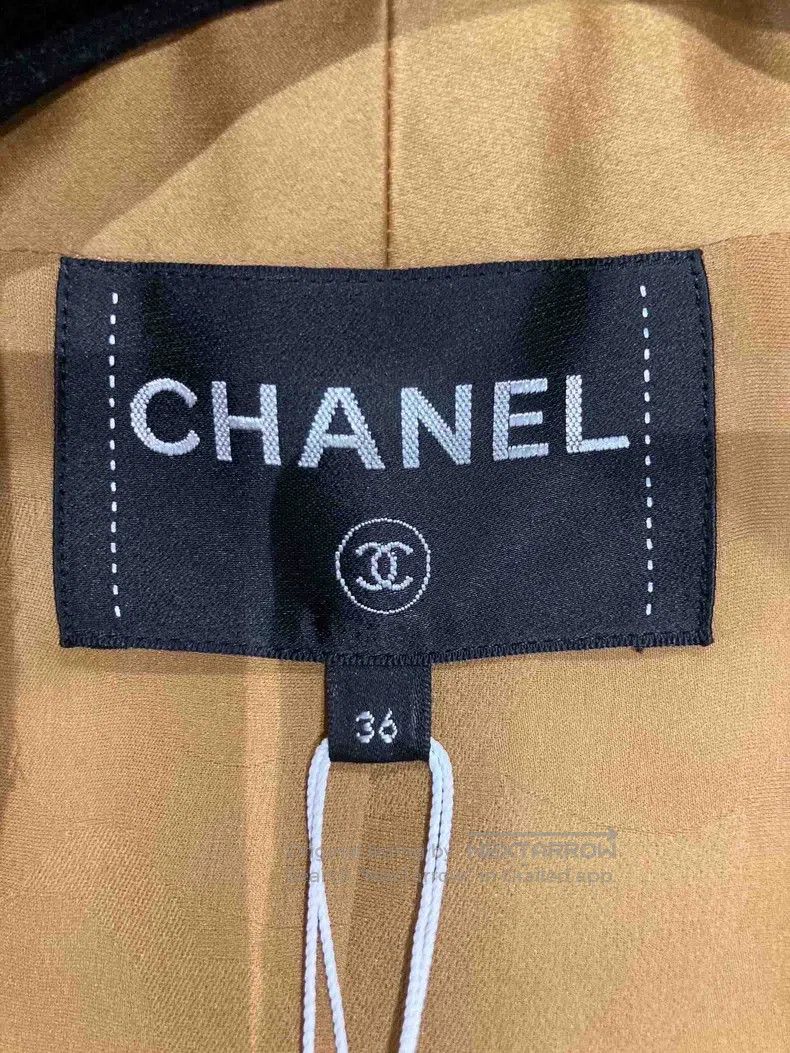 Chanel Chanel Egyptian gold-plated gold colour line V-neck glazed Size XS / US 0-2 / IT 36-38 - 8 Thumbnail