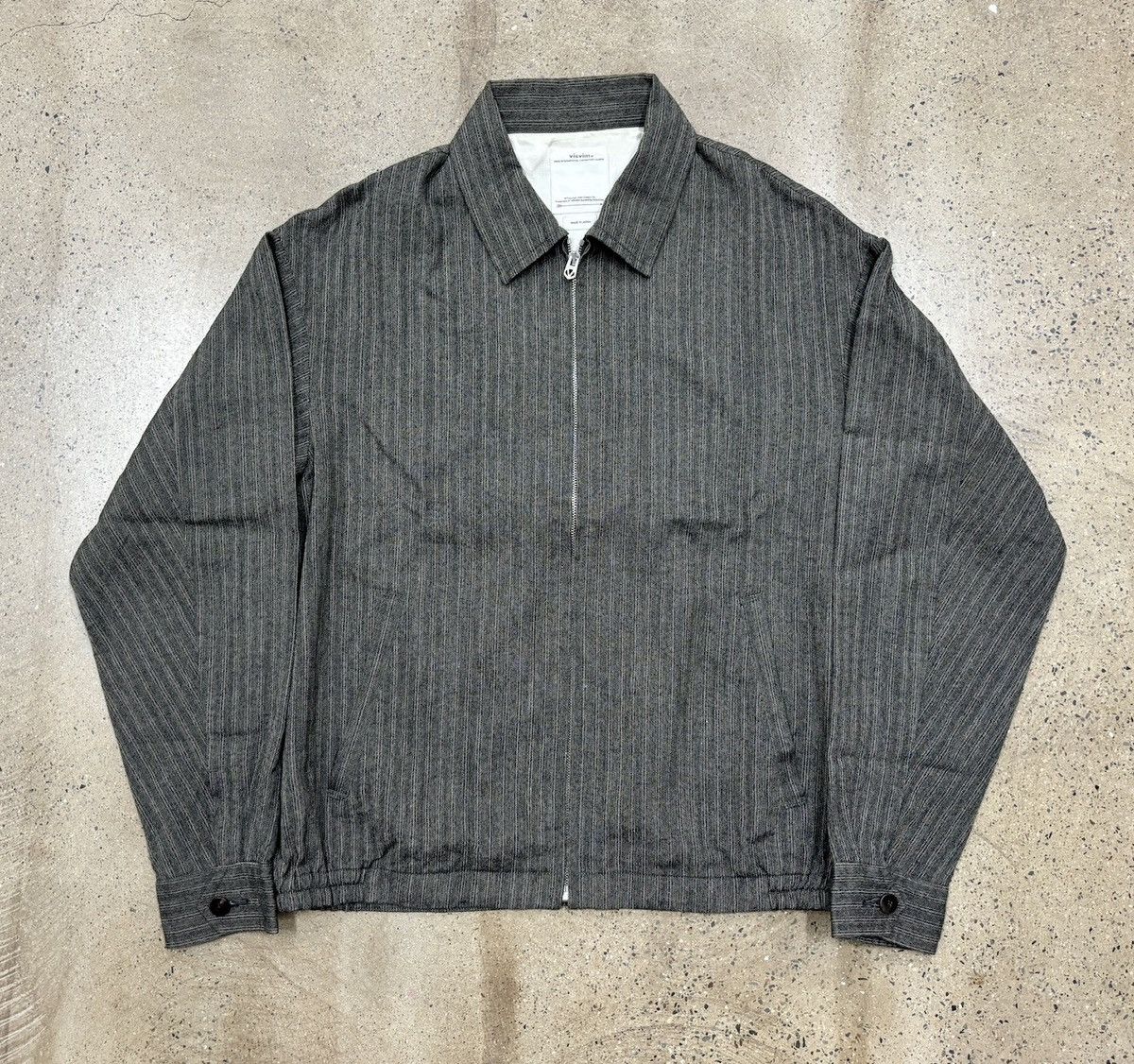 Visvim Visvim 21ss Redsun Jkt Herringbone Santome，Charcoal Size US L / EU 52-54 / 3 - 1 Thumbnail