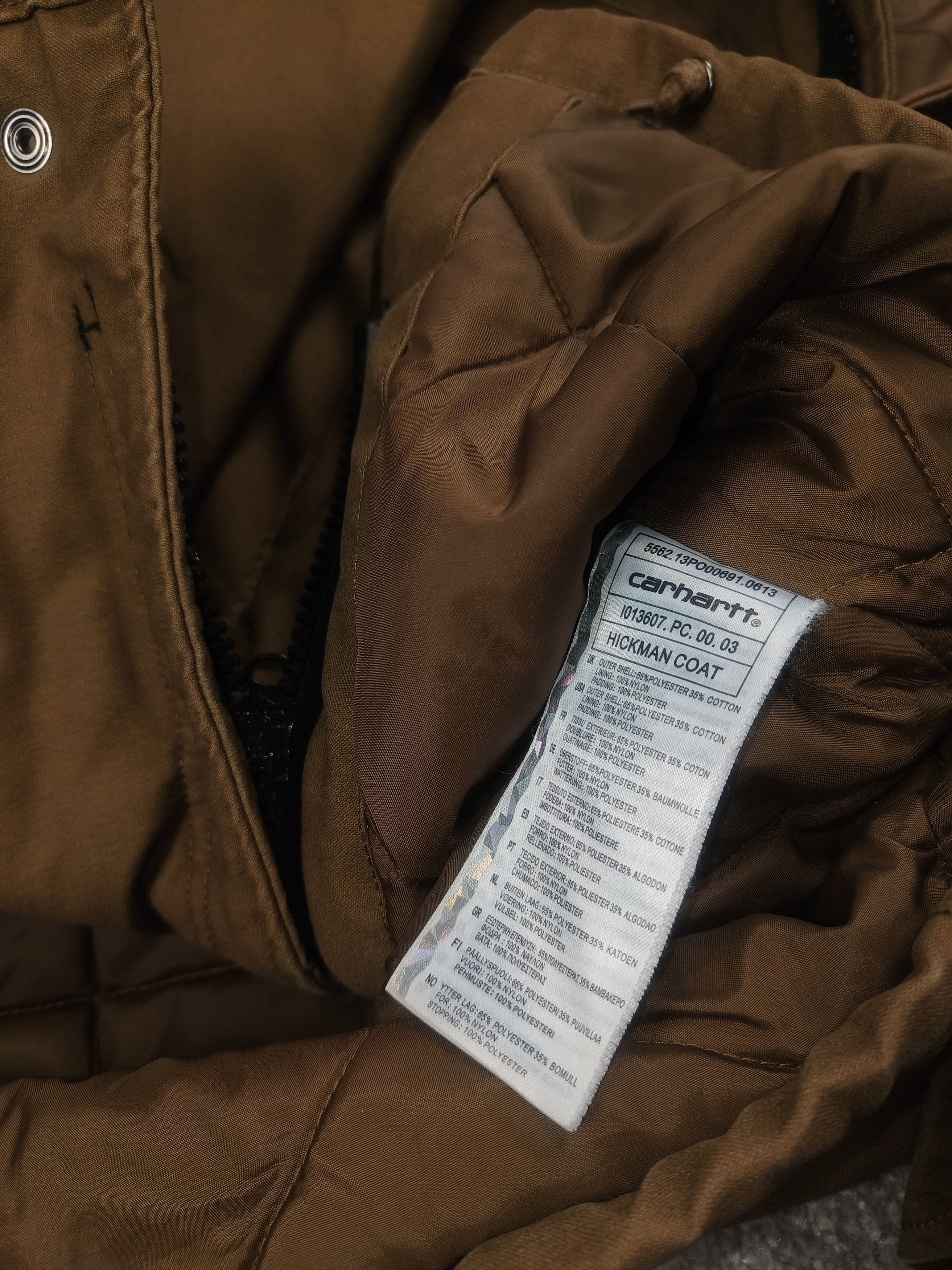 Carhartt Carhartt Hickman Field Military Style Canvas Workwear Jacket Size US S / EU 44-46 / 1 - 5 Thumbnail