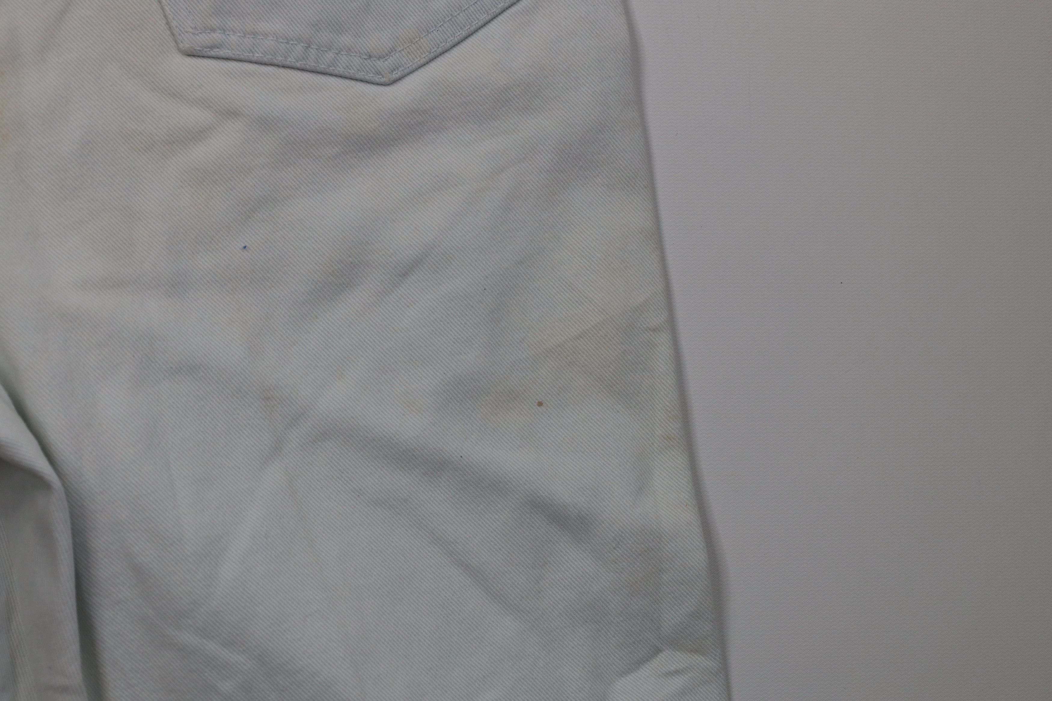 Vintage Vintage 90s Streetwear Baggy Pleated Denim Jean Shorts Blue Size 32" / US 10 / IT 46 - 15 Thumbnail