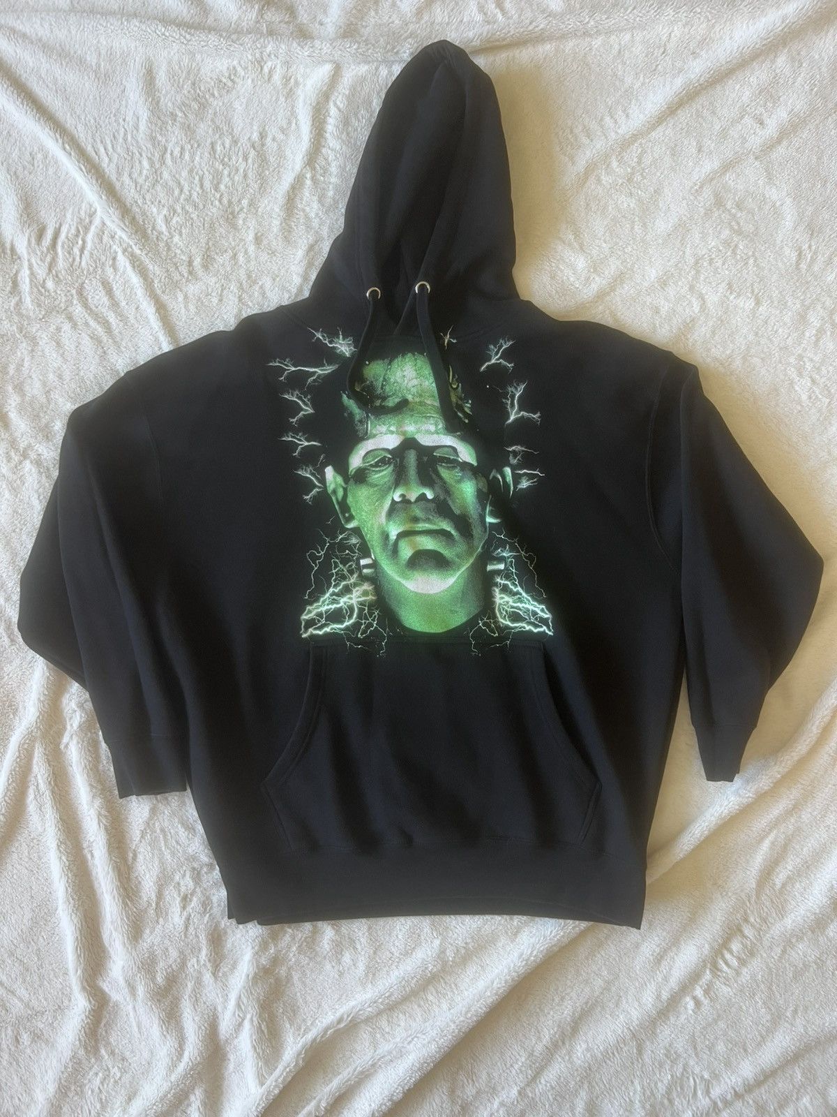 Nike × Vintage Frankenstein vintage hoodie Size US XL / EU 56 / 4 - 1 Thumbnail