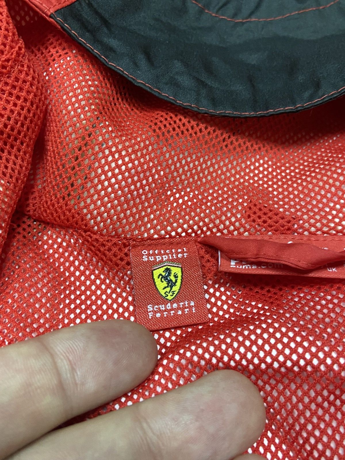 Ferrari × Puma Puma Santander Ferrari shell vintage jacket zip Size US XL / EU 56 / 4 - 8 Thumbnail
