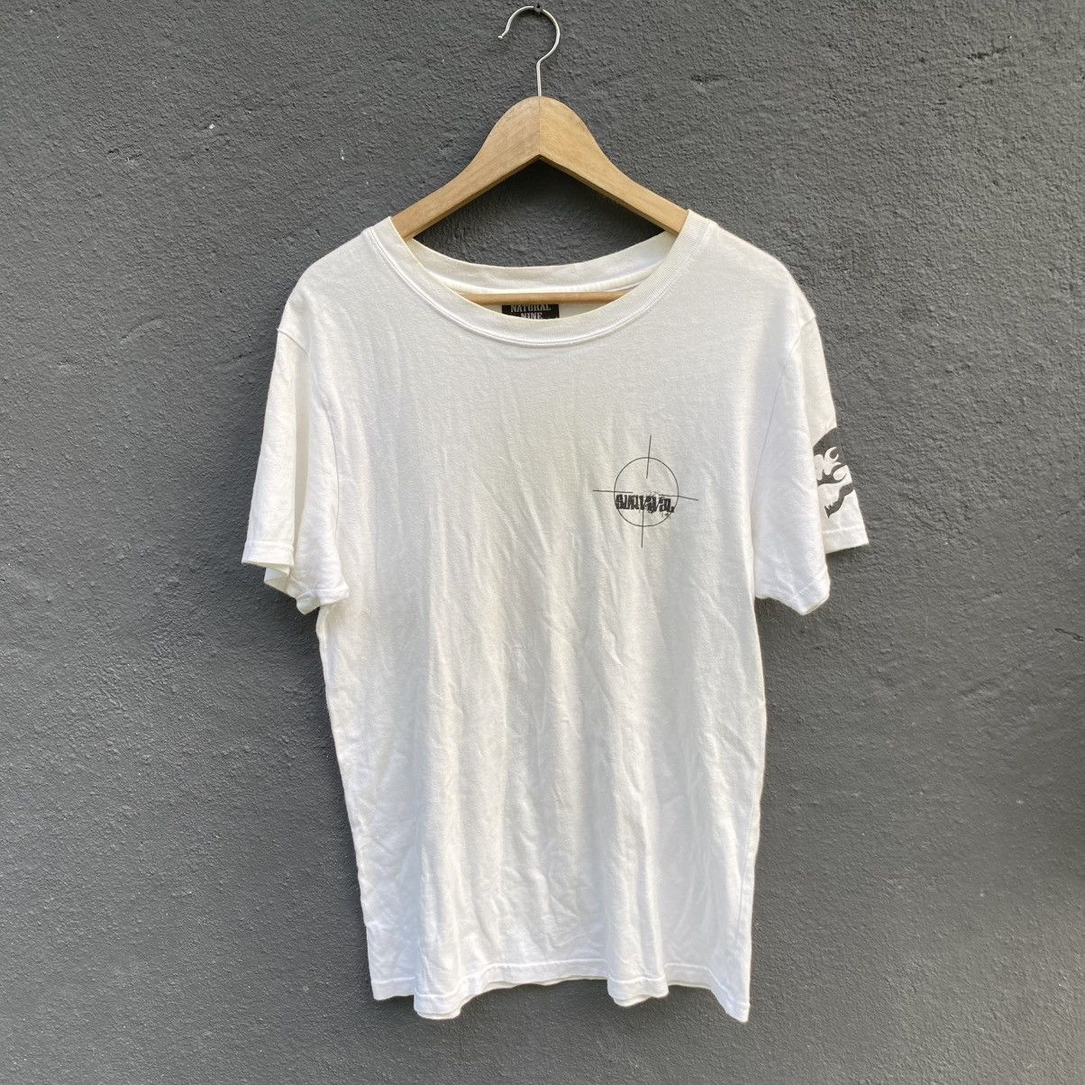 Japanese Brand Thrashed Natural Nine Gamble Life ERD GRUNGE Tee Size US L / EU 52-54 / 3 - 3 Thumbnail