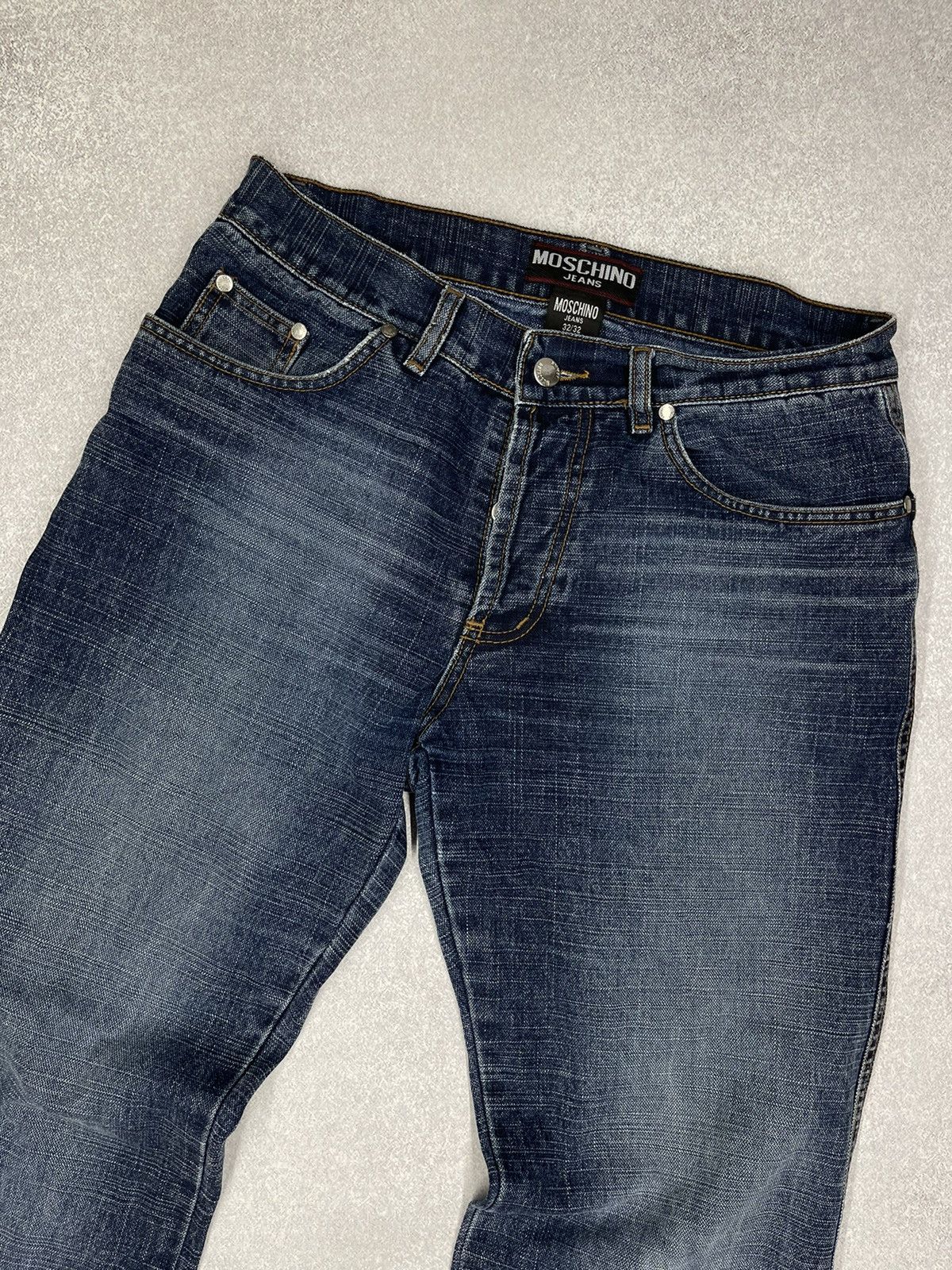 Moschino Vintage Moschino Denim Jeans Big Logo Made in Italy Designer Size US 32 / EU 48 - 8 Thumbnail