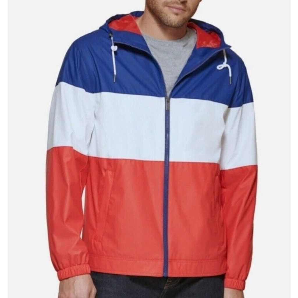 Club Room Club Room Men's Rubberized Rain Hoodie/Windbreaker. NWT Size US XXL / EU 58 / 5 - 1 Thumbnail