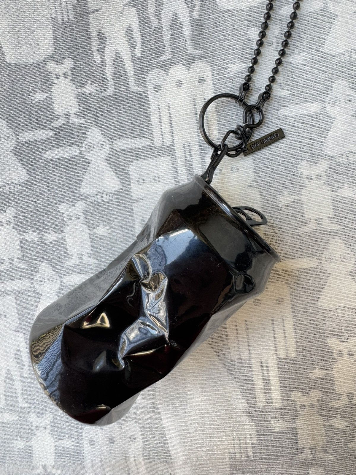 Raf Simons Raf Simons SS03 Crushed Painted Coke Can Necklace Size ONE SIZE - 5 Thumbnail