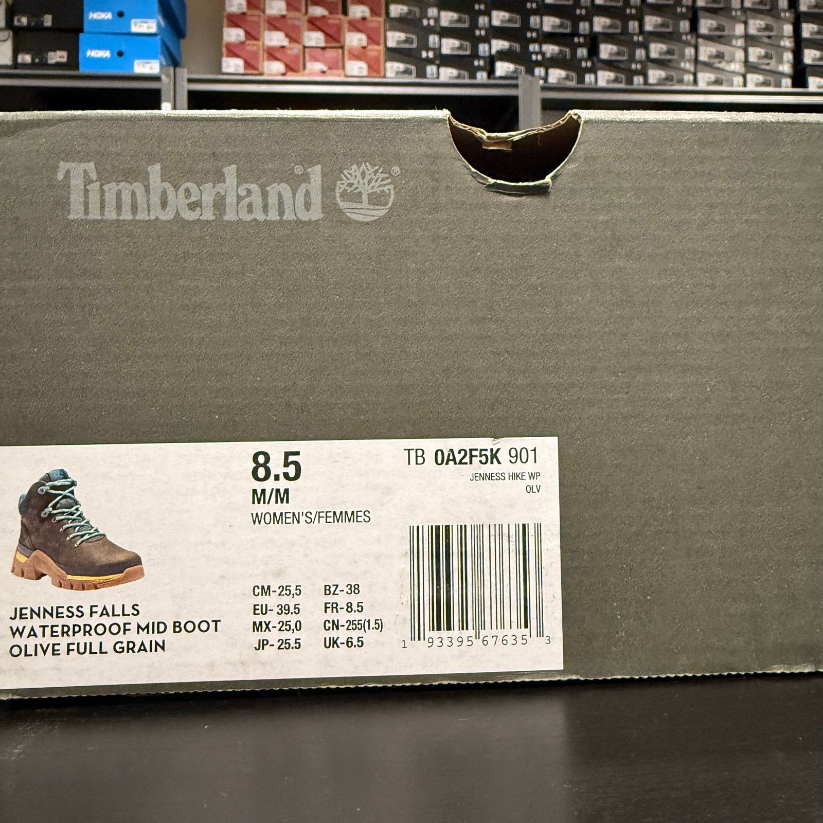 Timberland TIMBERLAND WOMEN’S 8.5 JENNESS FALLS WATERPROOF MID BOOT Size US 8.5 / IT 38.5 - 6 Thumbnail