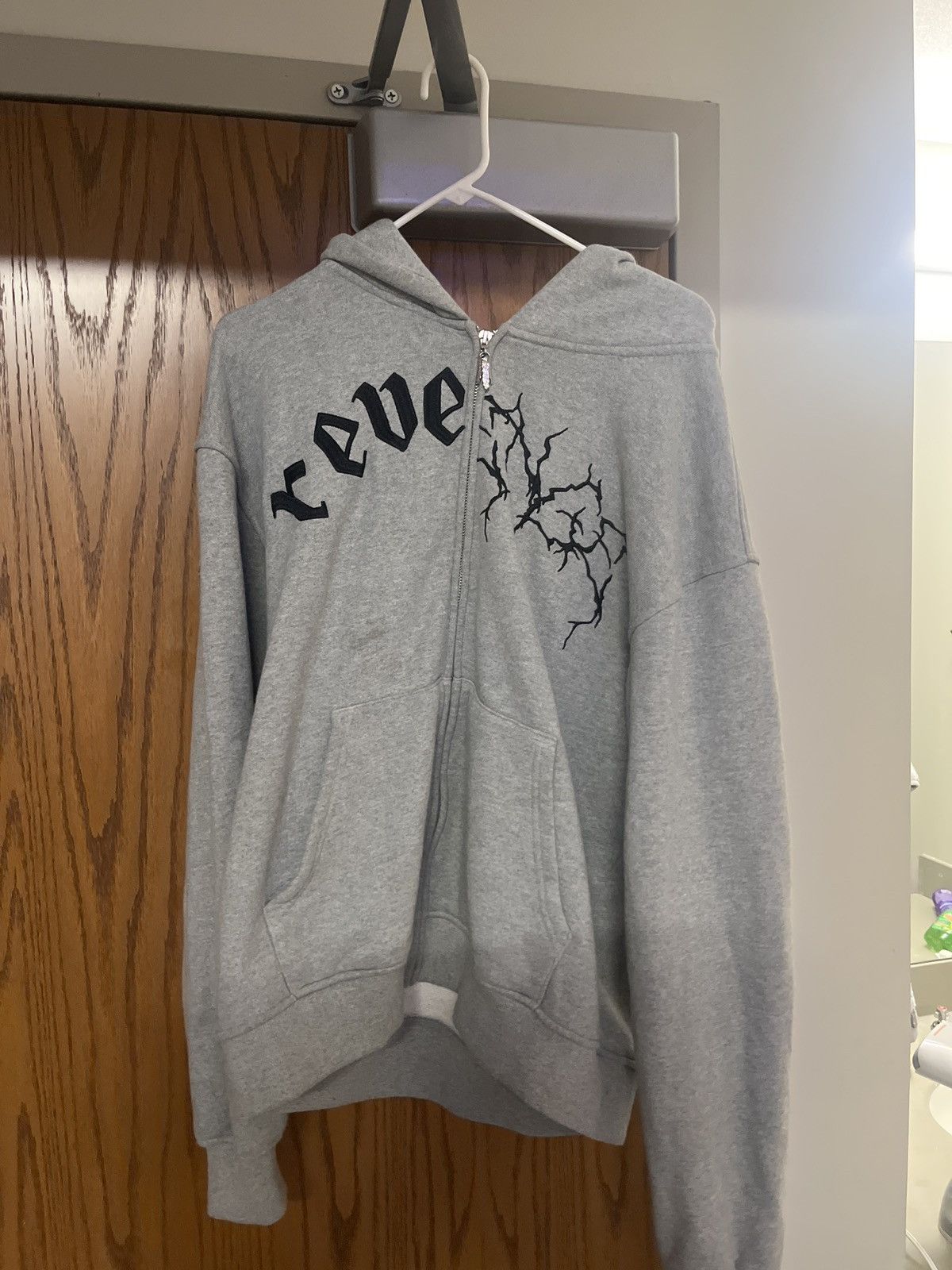 Revenge Hoodie Grey | Grailed