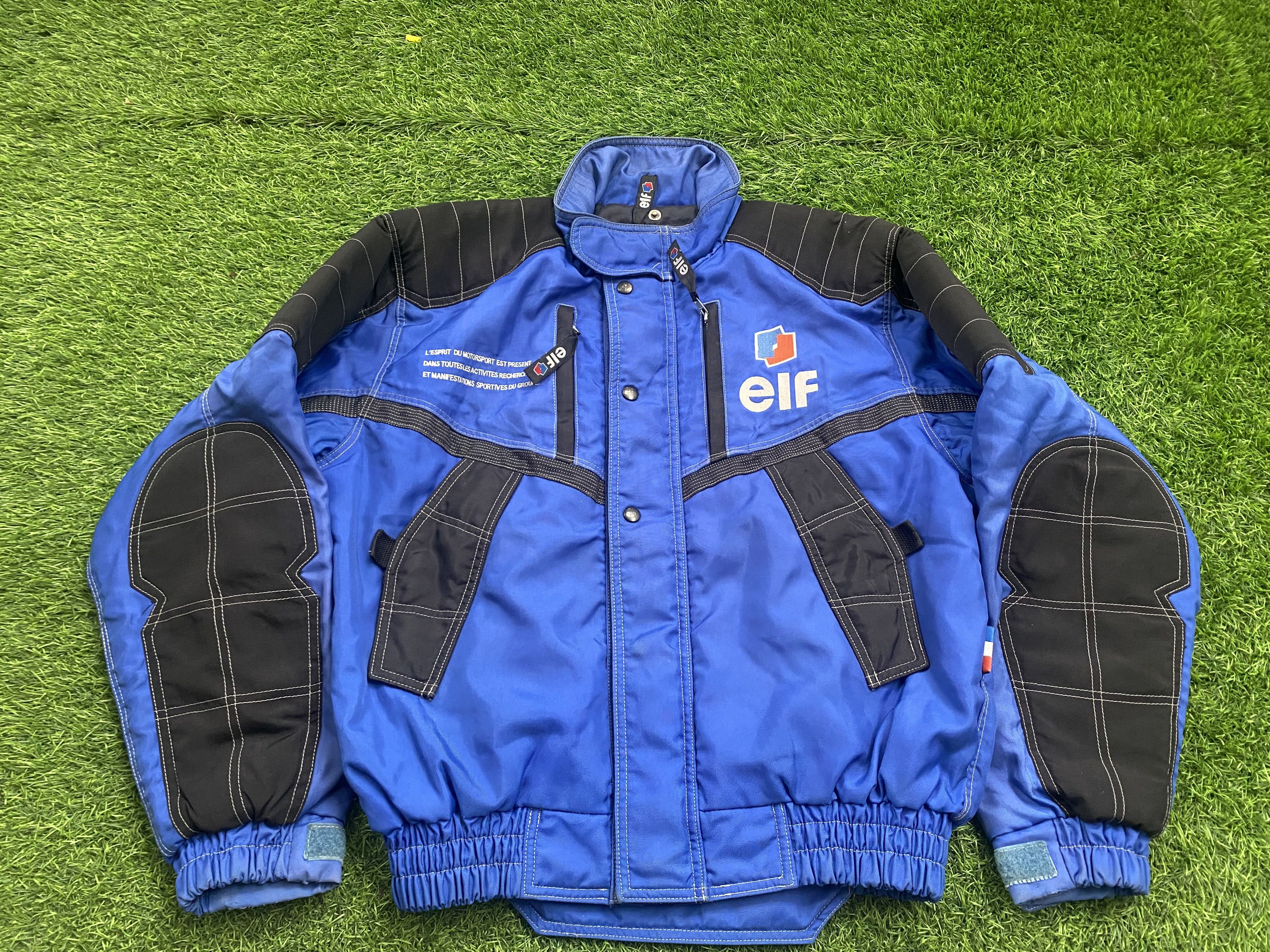 Japanese Brand Vintage Elf Bikers Riders Motorcycle Jacket Size US L / EU 52-54 / 3 - 1 Thumbnail