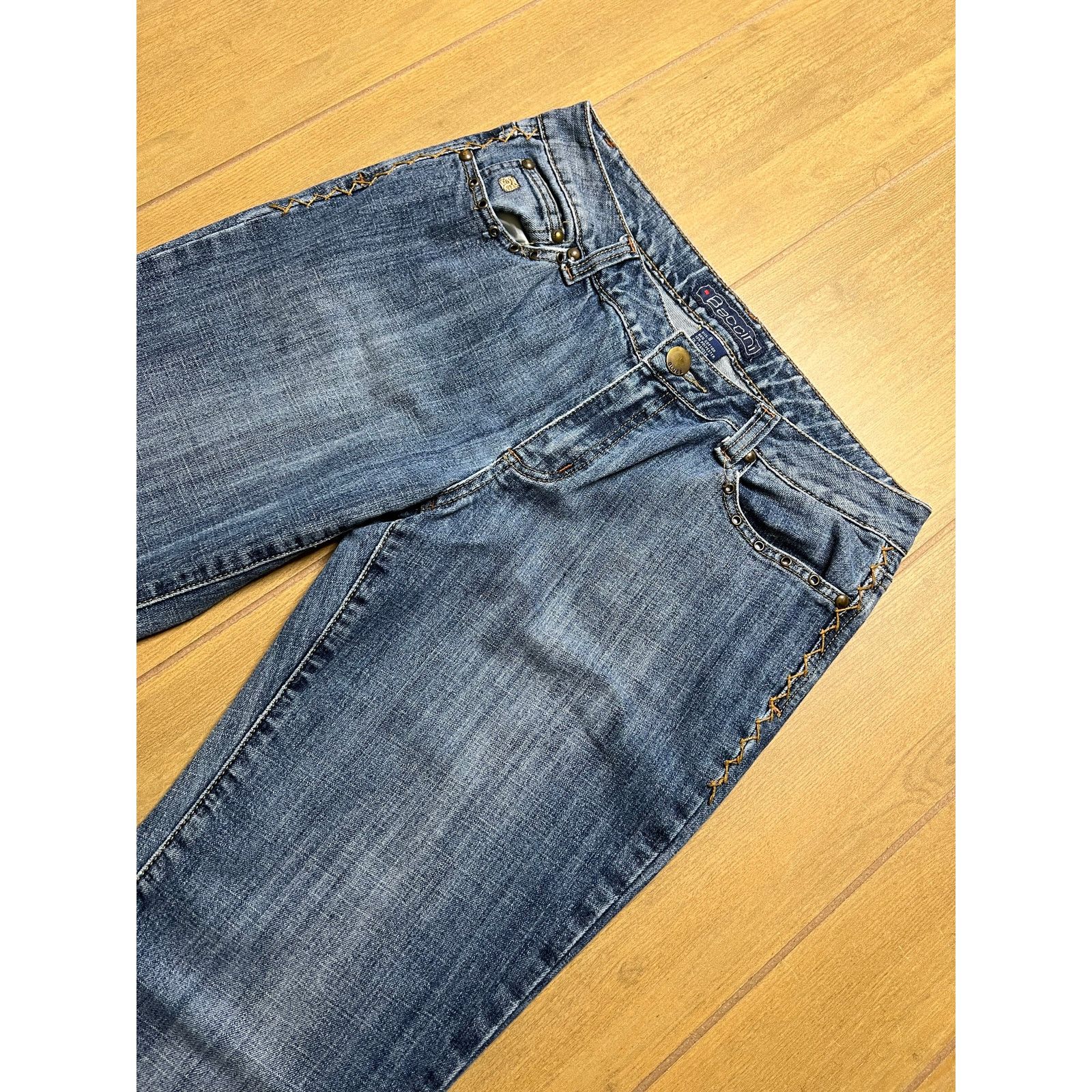 Vintage Vintage BACCINI Women's Sz 8 Mid Rise Flared Y2K western Size 30" / US 8 / IT 44 - 10 Thumbnail