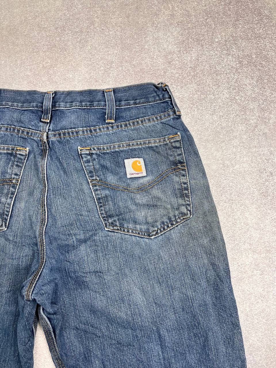 Carhartt Vintage Carhartt Relaxed Baggy Fit Y2K Jeans 33x32 Size US 33 - 4 Thumbnail
