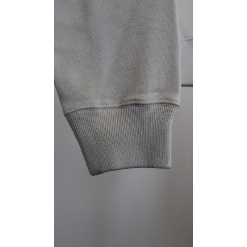 Off-White o1rshd1 Spray Helv Skate Crewneck in White/Black Size US L / EU 52-54 / 3 - 5 Thumbnail