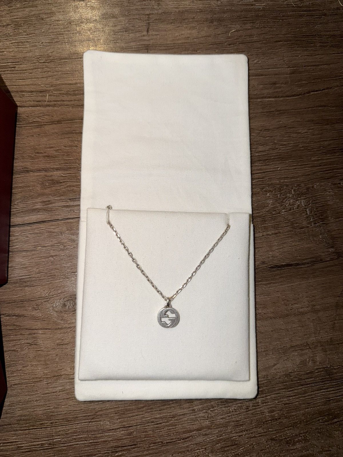 Gucci Gucci Interlocking Chain Necklace Size ONE SIZE - 4 Thumbnail