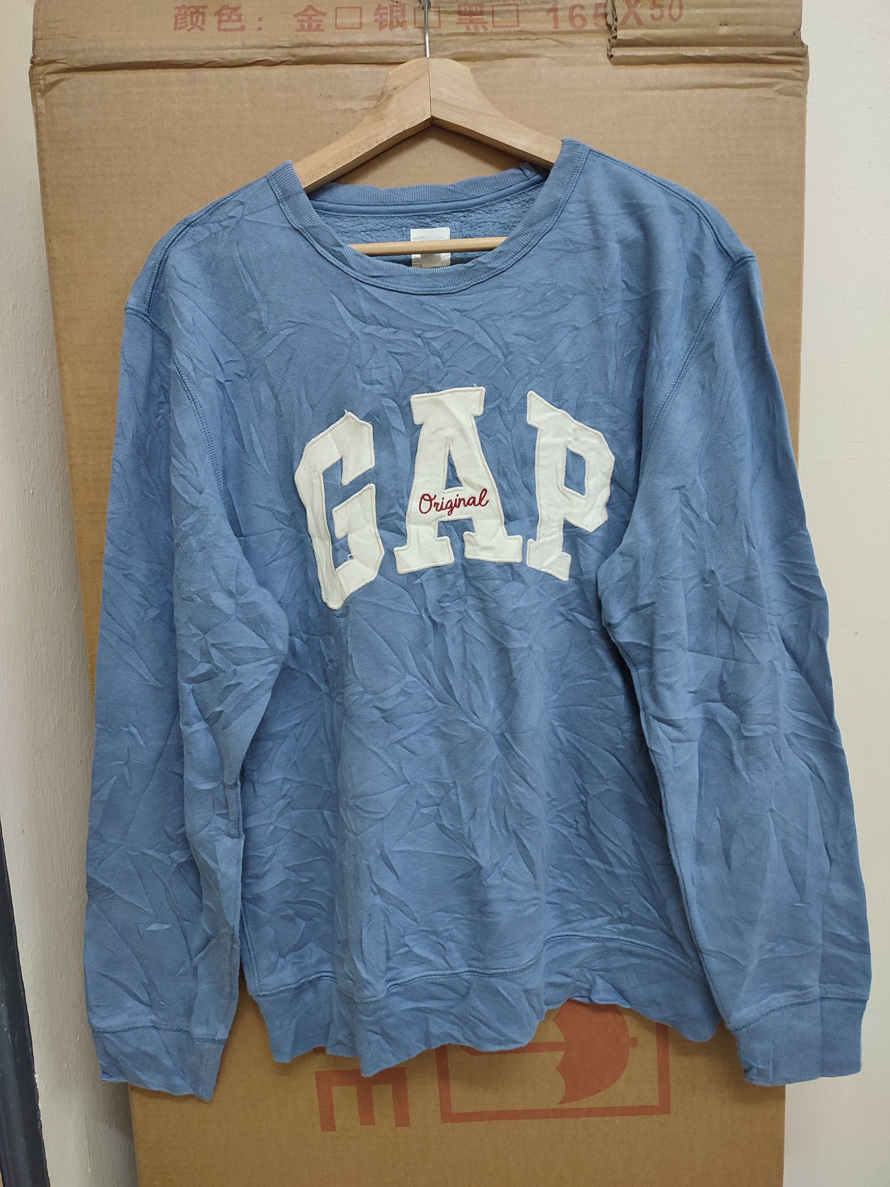 Gap Vintage GAP Spell Out Sweatshirt Size US M / EU 48-50 / 2 - 1 Thumbnail