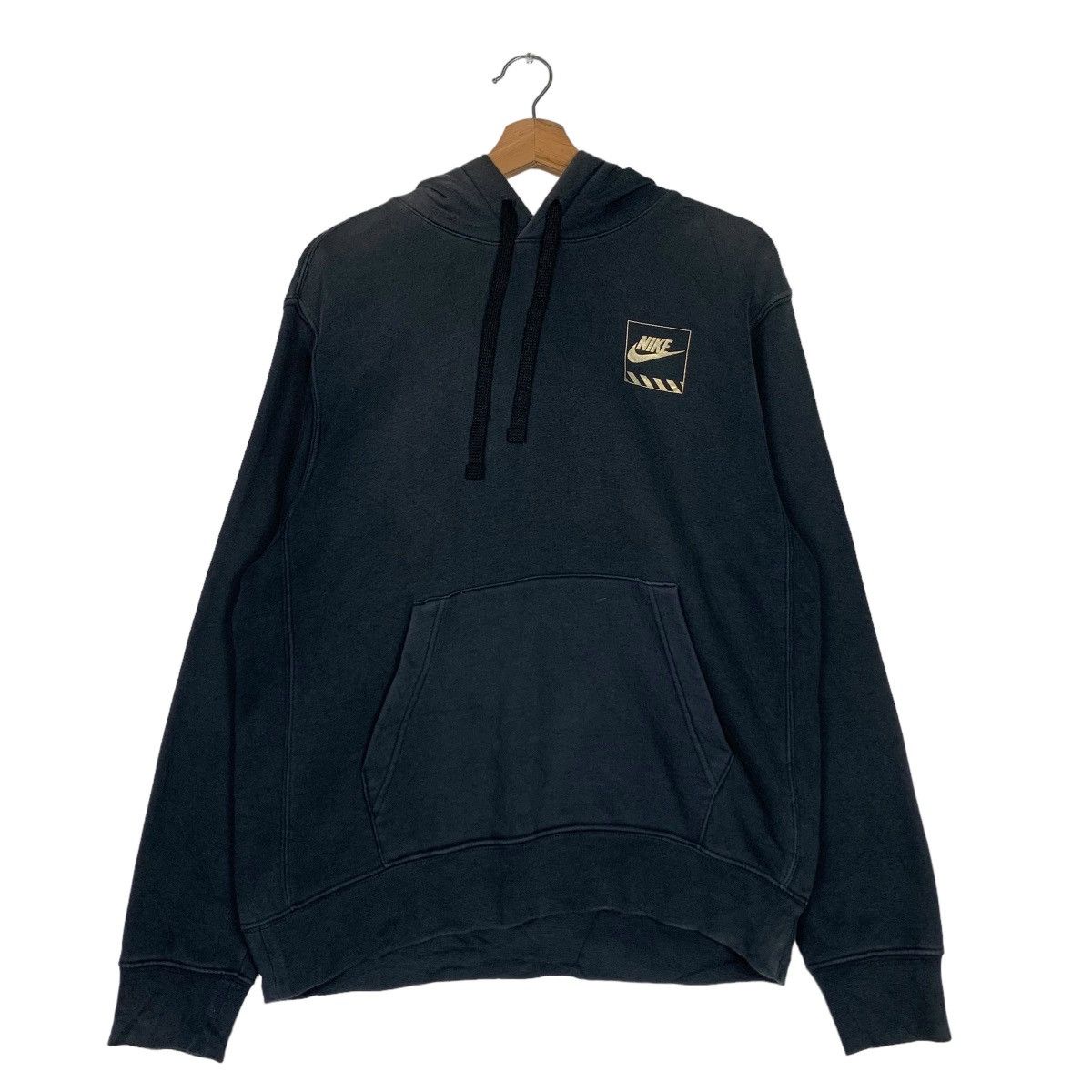 Nike NIKE Big Swoosh Logo Graphic Pullover Hoodies #0751-C34 Size US M / EU 48-50 / 2 - 4 Thumbnail