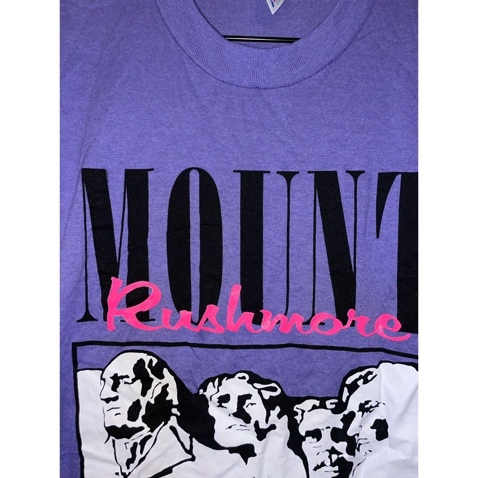 Jerzees Vintage Mount Rushmore Shirt South Dakota Tee 1989 VTG M Size US M / EU 48-50 / 2 - 5 Thumbnail