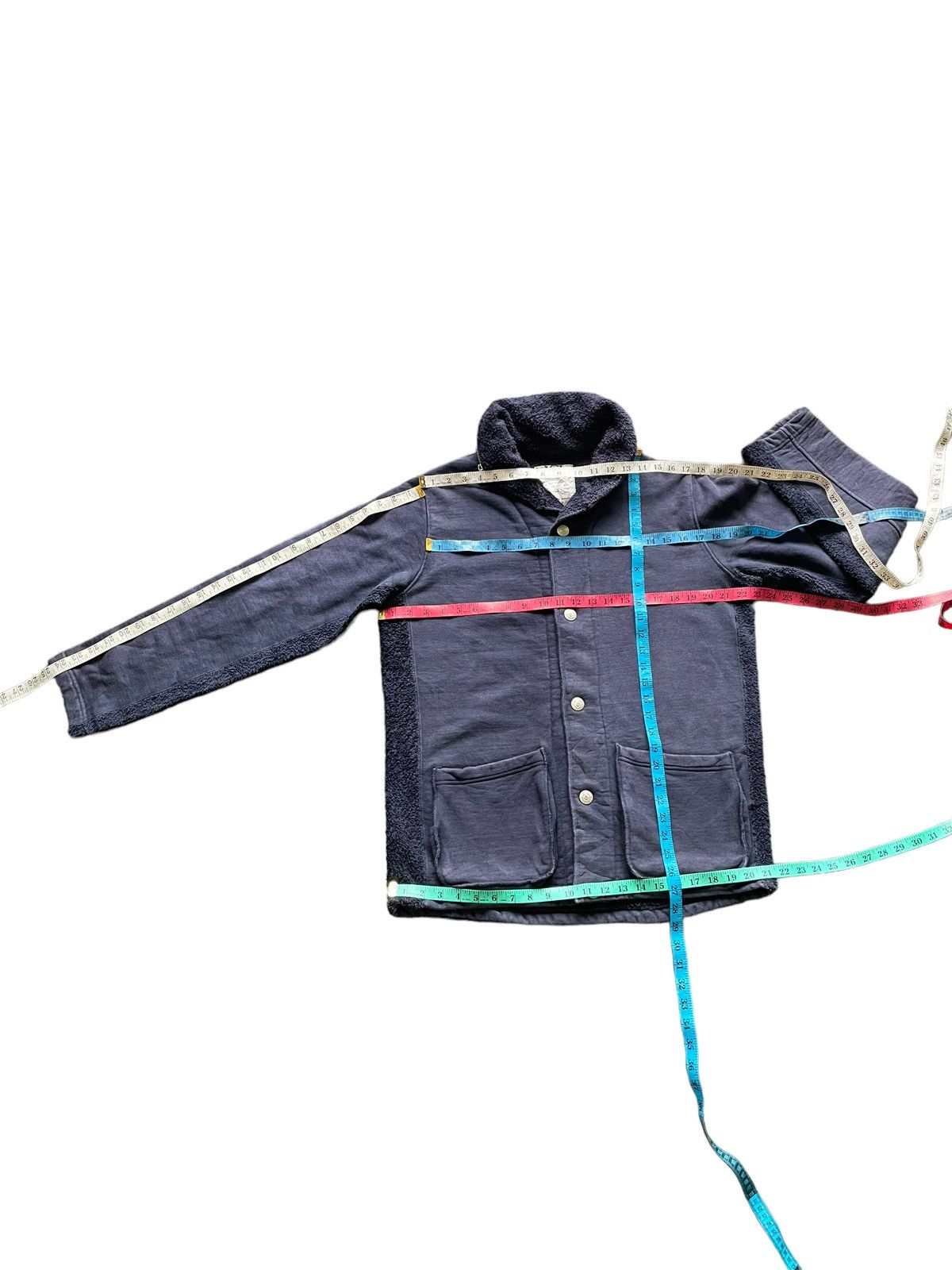 Japanese Brand Natic Marine Shawl USN Style Jacket Size US L / EU 52-54 / 3 - 7 Thumbnail