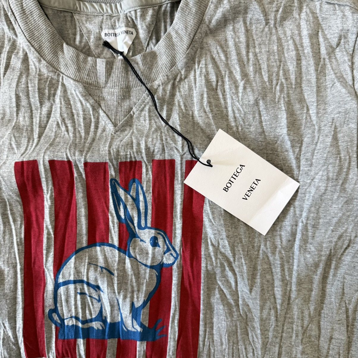 Bottega Veneta Crushed Cotton Printed Jersey T-Shirt Size US M / EU 48-50 / 2 - 7 Thumbnail