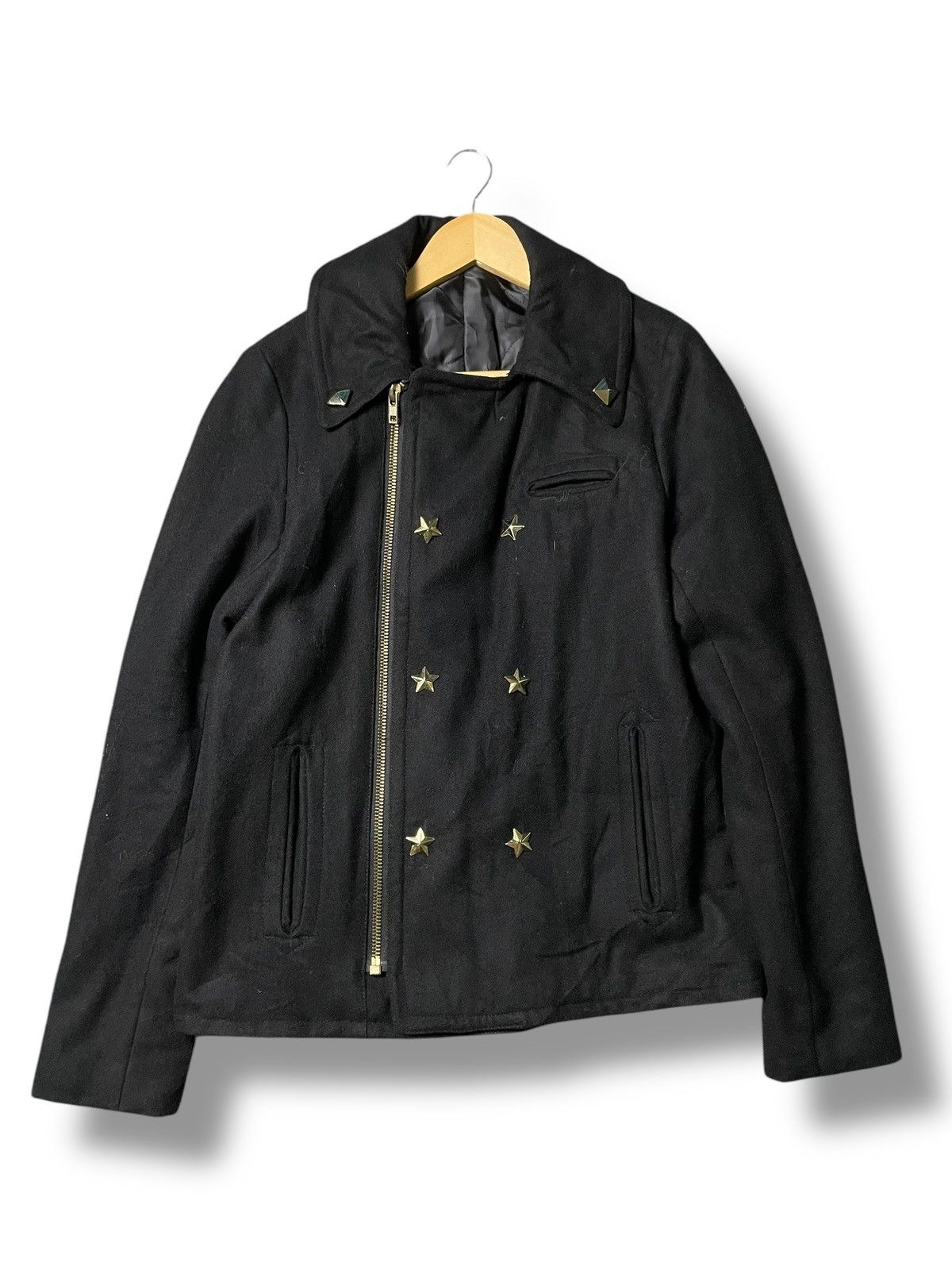 Japanese Brand Japanese Brand Wool Zipper Jacket (94) Size US S / EU 44-46 / 1 - 1 Thumbnail
