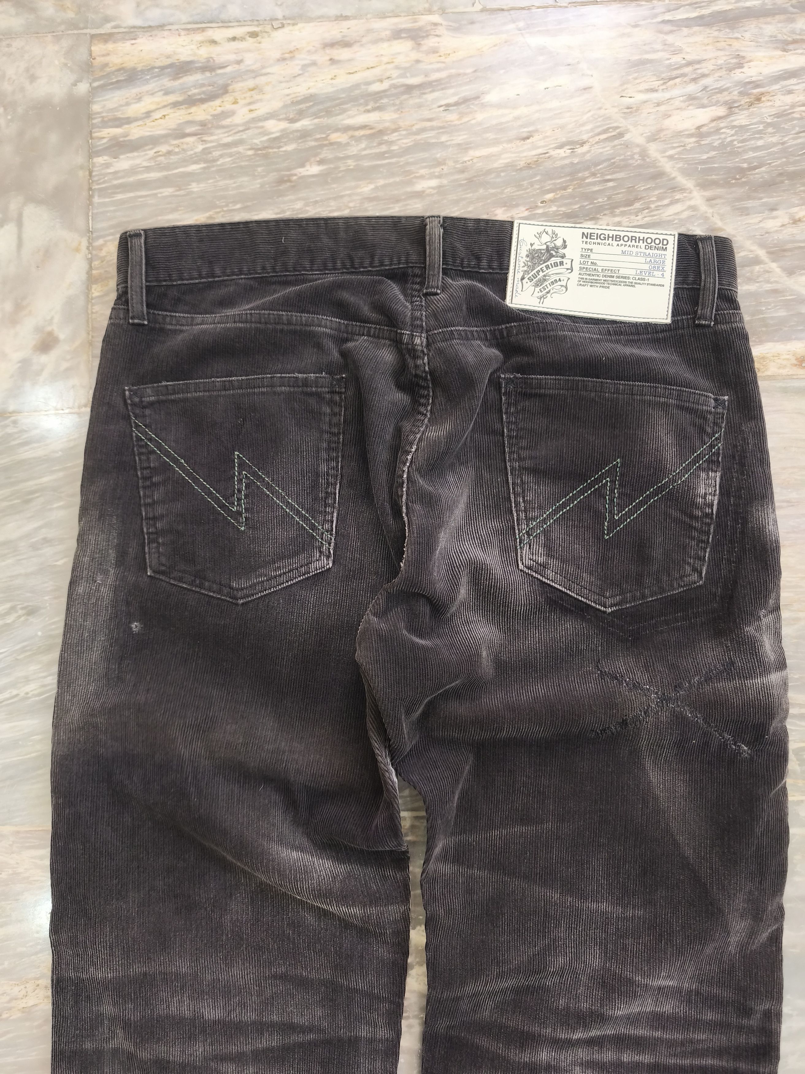 Neighborhood Neighborhood Dirt. Savage Mid Corduroy Pants Size US 36 / EU 52 - 7 Thumbnail