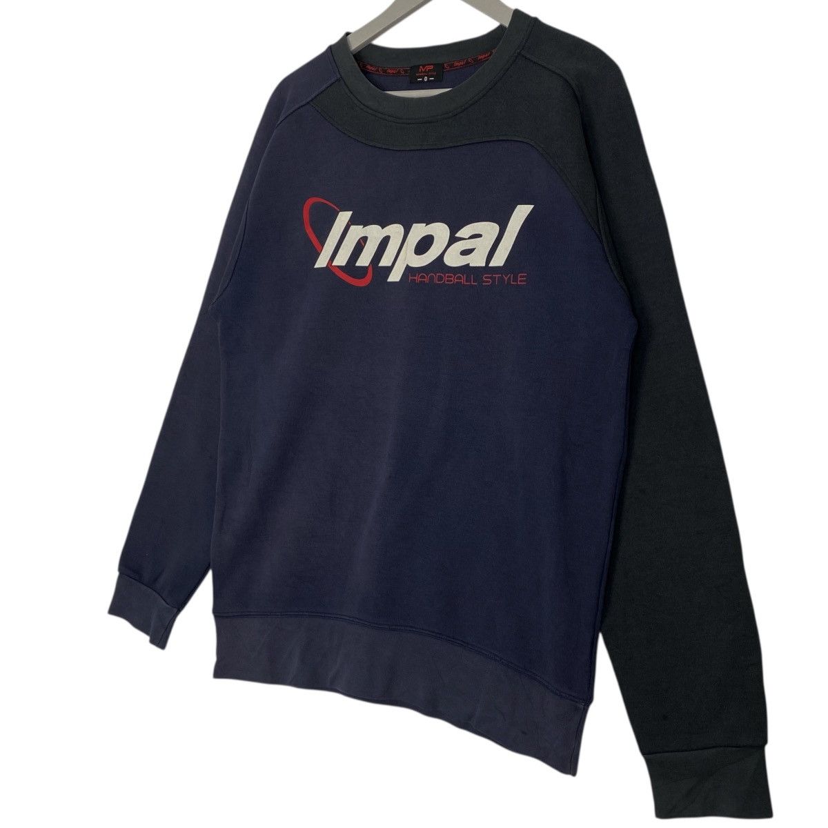 Other Vintage Handball Style Crewneck Sweatshirt NavyBlue Size M Size US M / EU 48-50 / 2 - 2 Thumbnail