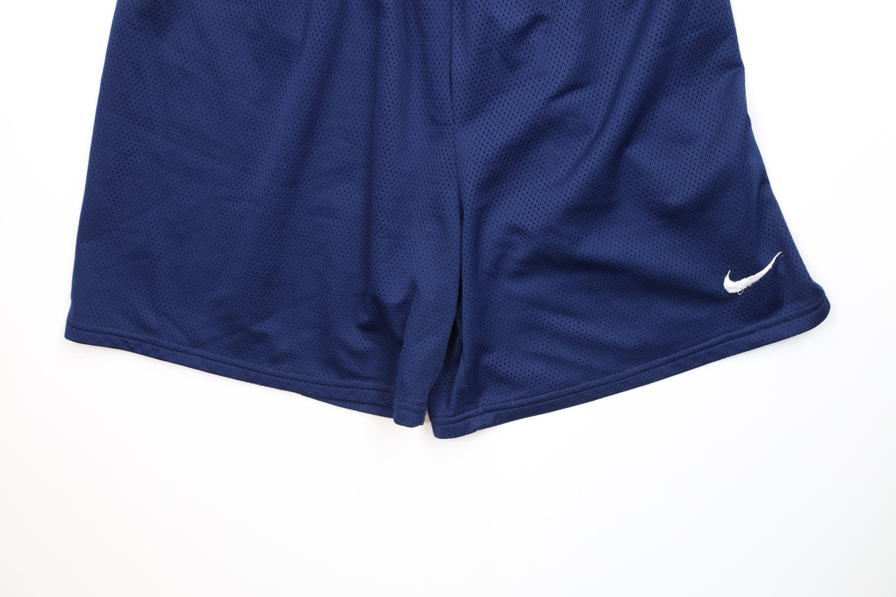 Nike Vintage 90s Nike Scott Mini Swoosh Above Knee Mesh Shorts Size US 32 / EU 48 - 4 Thumbnail