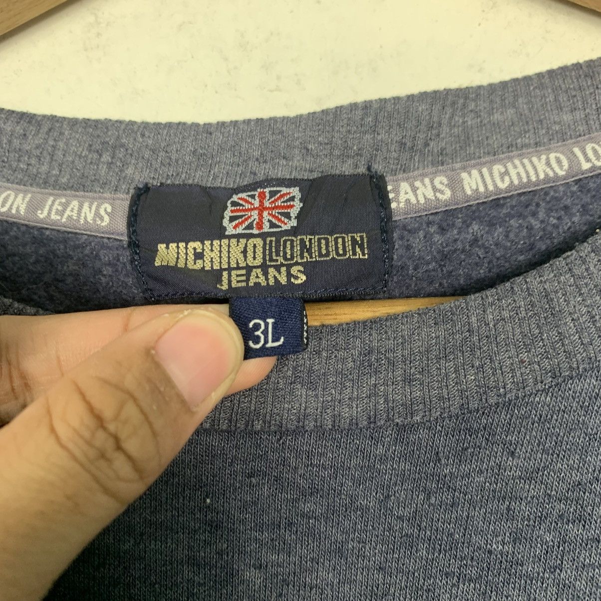 Michiko Koshino London Michiko London Jeans Big Logo Sweater Size L / US 10 / IT 46 - 11 Thumbnail