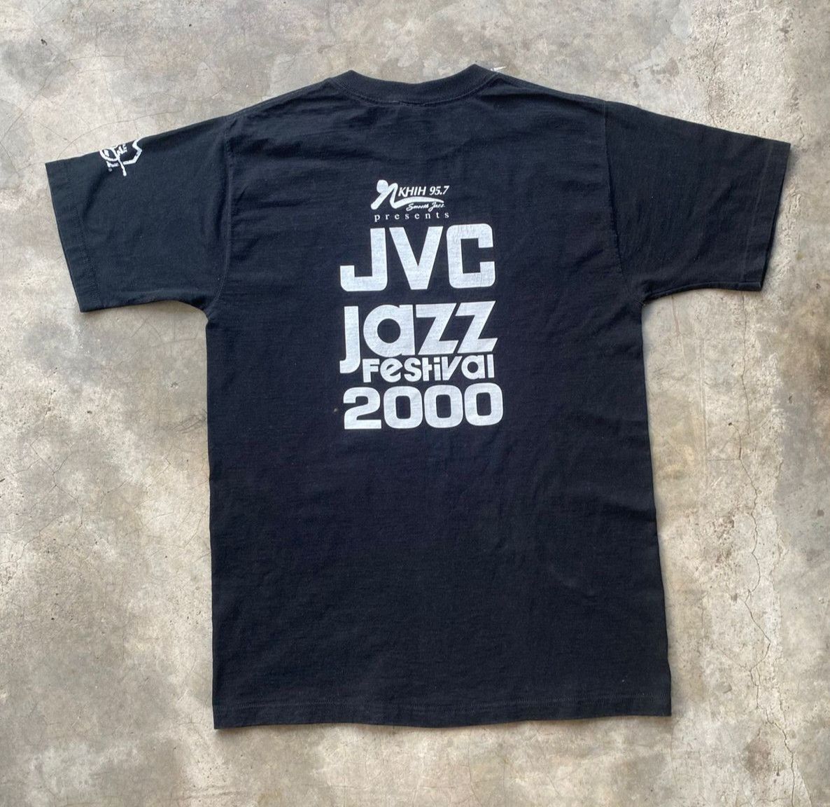 Vintage Vintage JVC Jazz Festival 2000 Winter Park Promo Tshirt Size US M / EU 48-50 / 2 - 2 Thumbnail