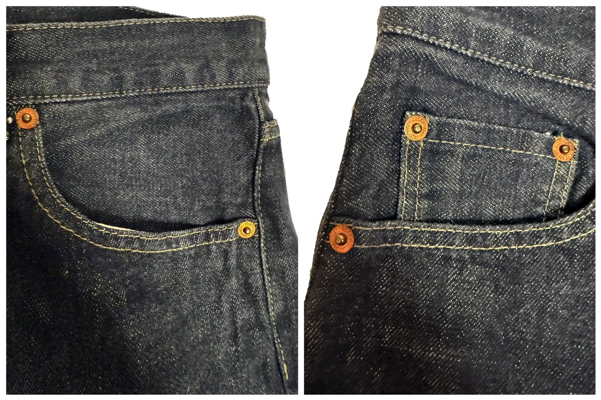 Yohji Yamamoto Yohji Yamamoto raw selvedge unwashed 40-41 straight Size US 40 / EU 56 - 6 Thumbnail