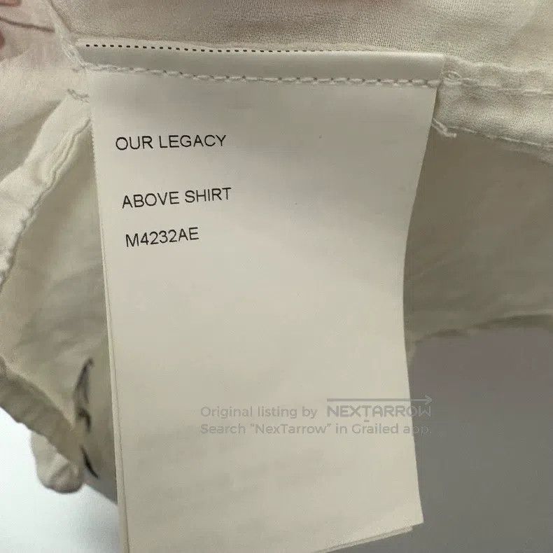 Our Legacy Our Legacy Silk Cotton Floral Shirt Size US M / EU 48-50 / 2 - 4 Thumbnail