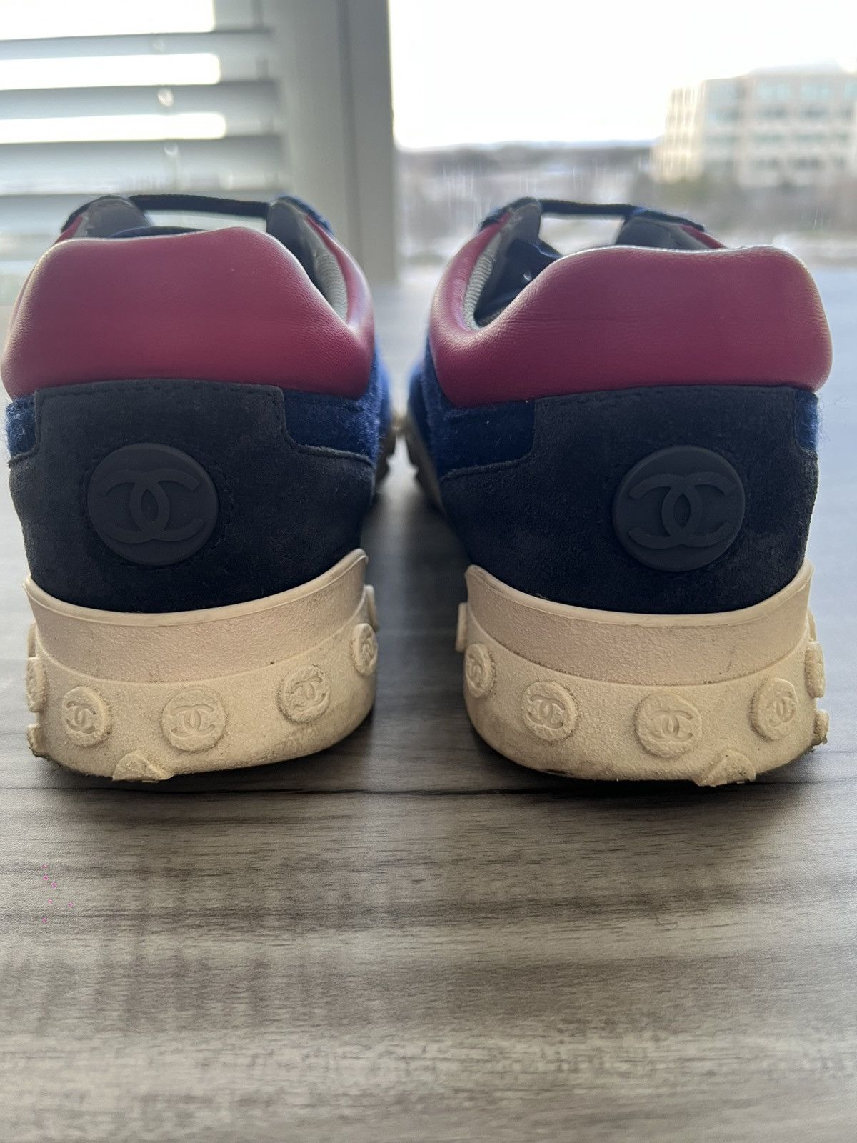 Chanel CHANEL 18k Interlocking CC Sneaker Size 6.5 Women’s (EU 37) Size US 6.5 / IT 36.5 - 4 Thumbnail