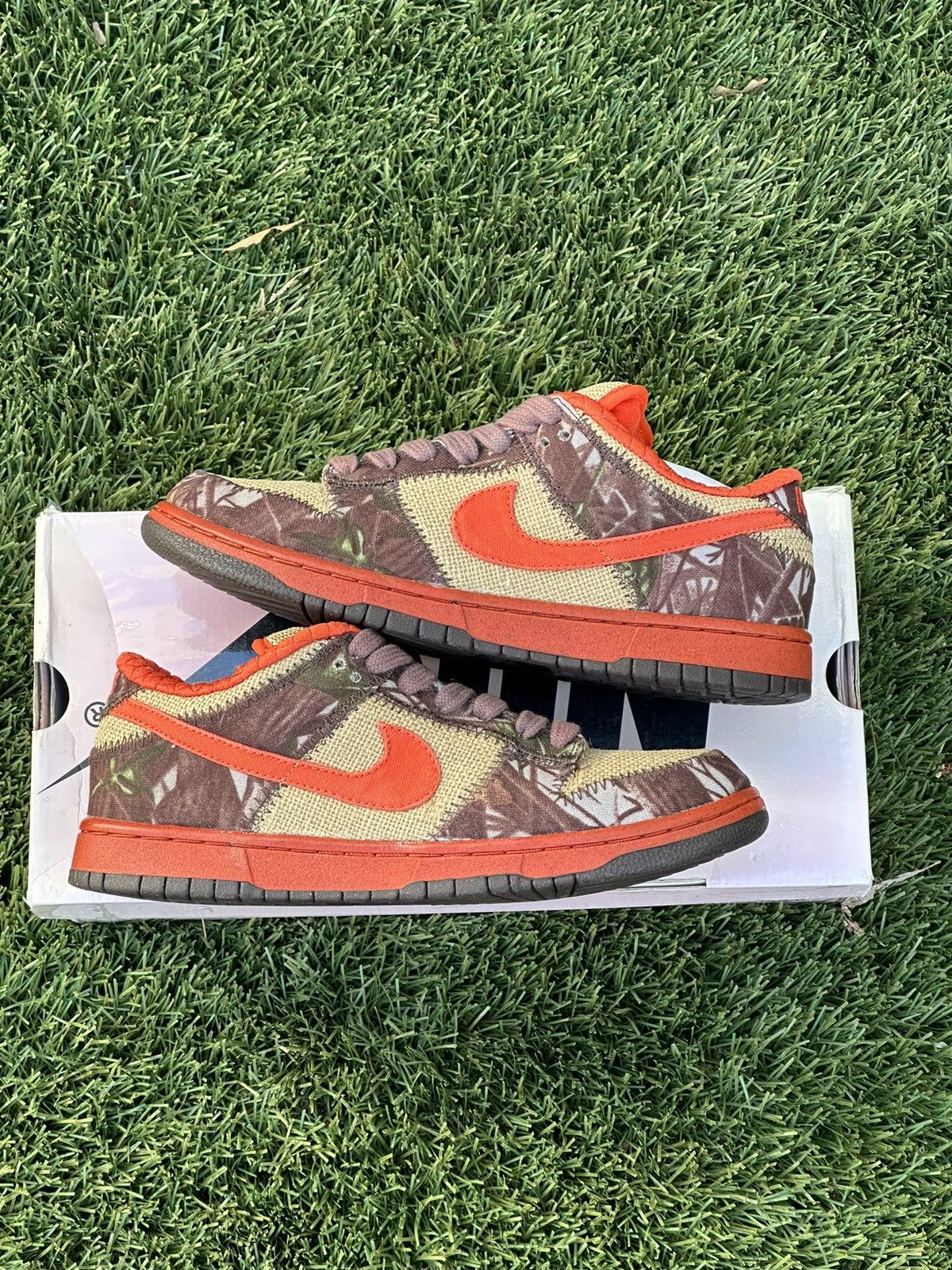 Pre-owned Nike Sb Dunk Low Reese Forbes Hunter Shoes In Orange
