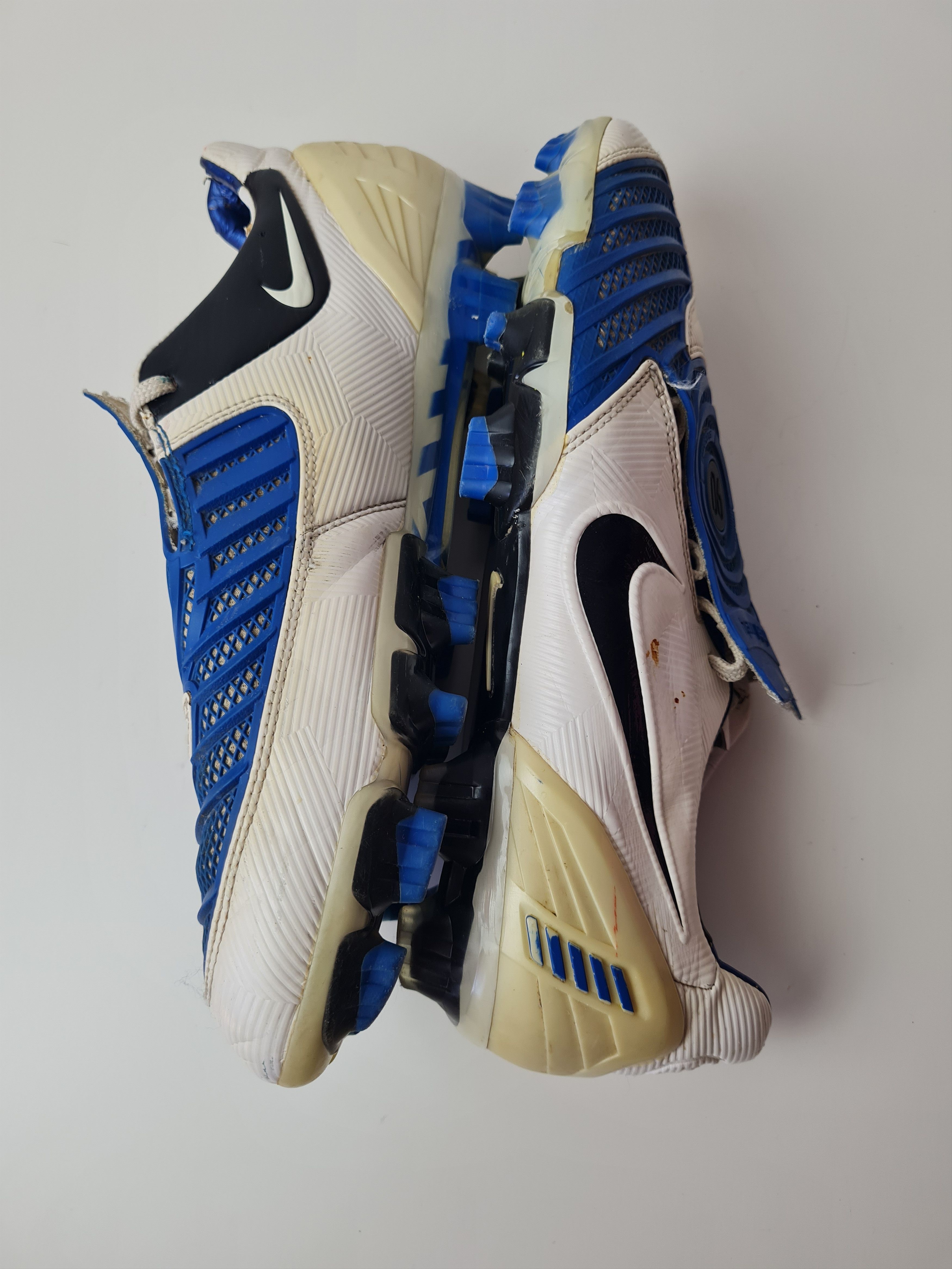 Nike Cleats Nike Total 90 Shoot II FG White/Blue Y3 318793-104 Size US 10.5 / EU 43-44 - 23 Thumbnail