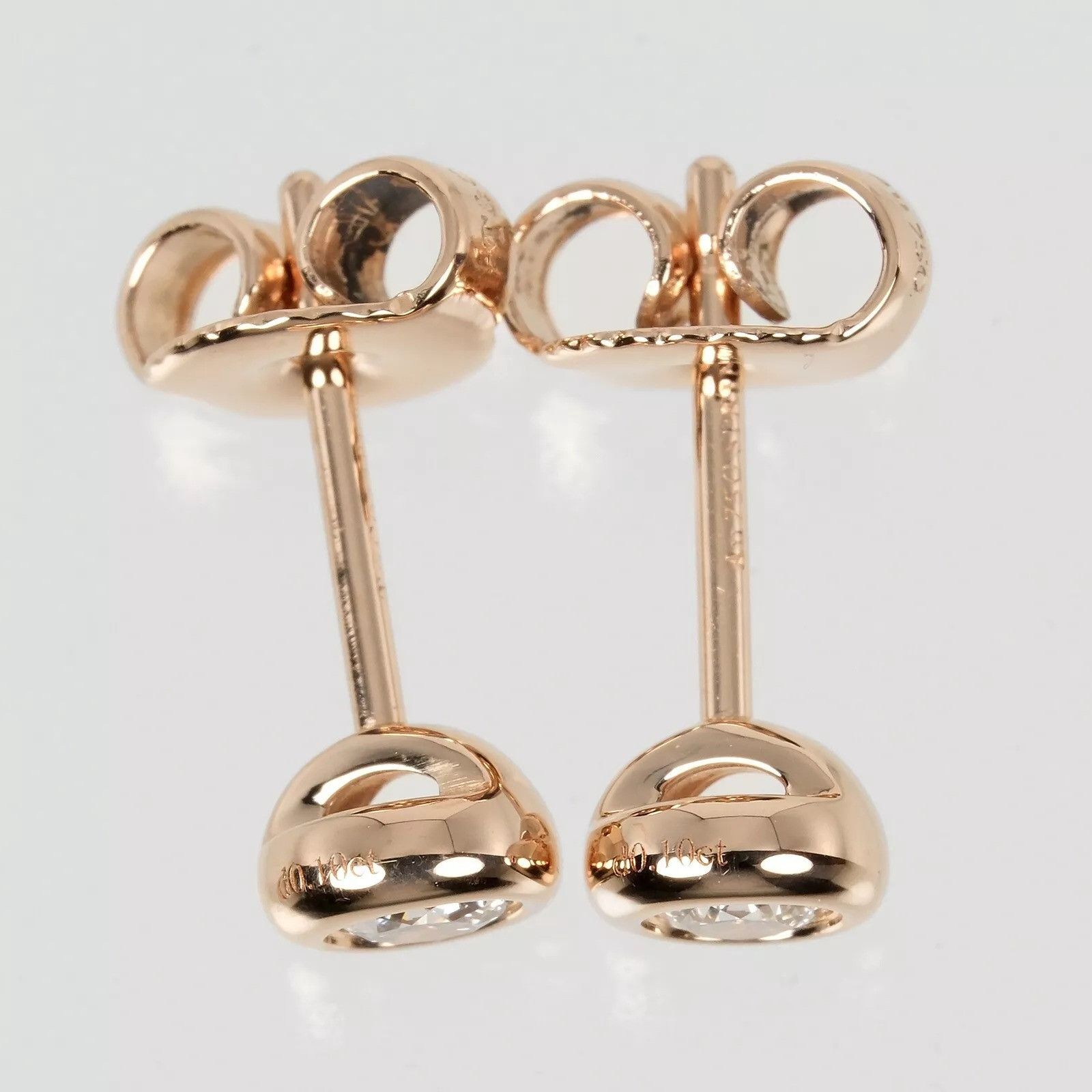 Tiffany & Co. TIFFANY&Co. By the yard Piercing 0.10ctx2 K18 Pink Size ONE SIZE - 4 Thumbnail