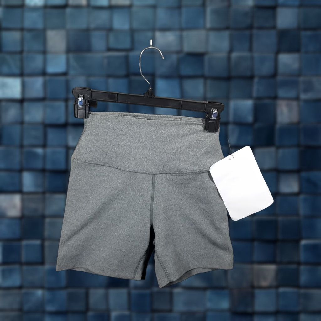 Nike Nike One Dri-FIT Shorts Womens Small Gray High Rise Compression FN3211 Size 28" / US 6 / IT 42 - 1 Thumbnail